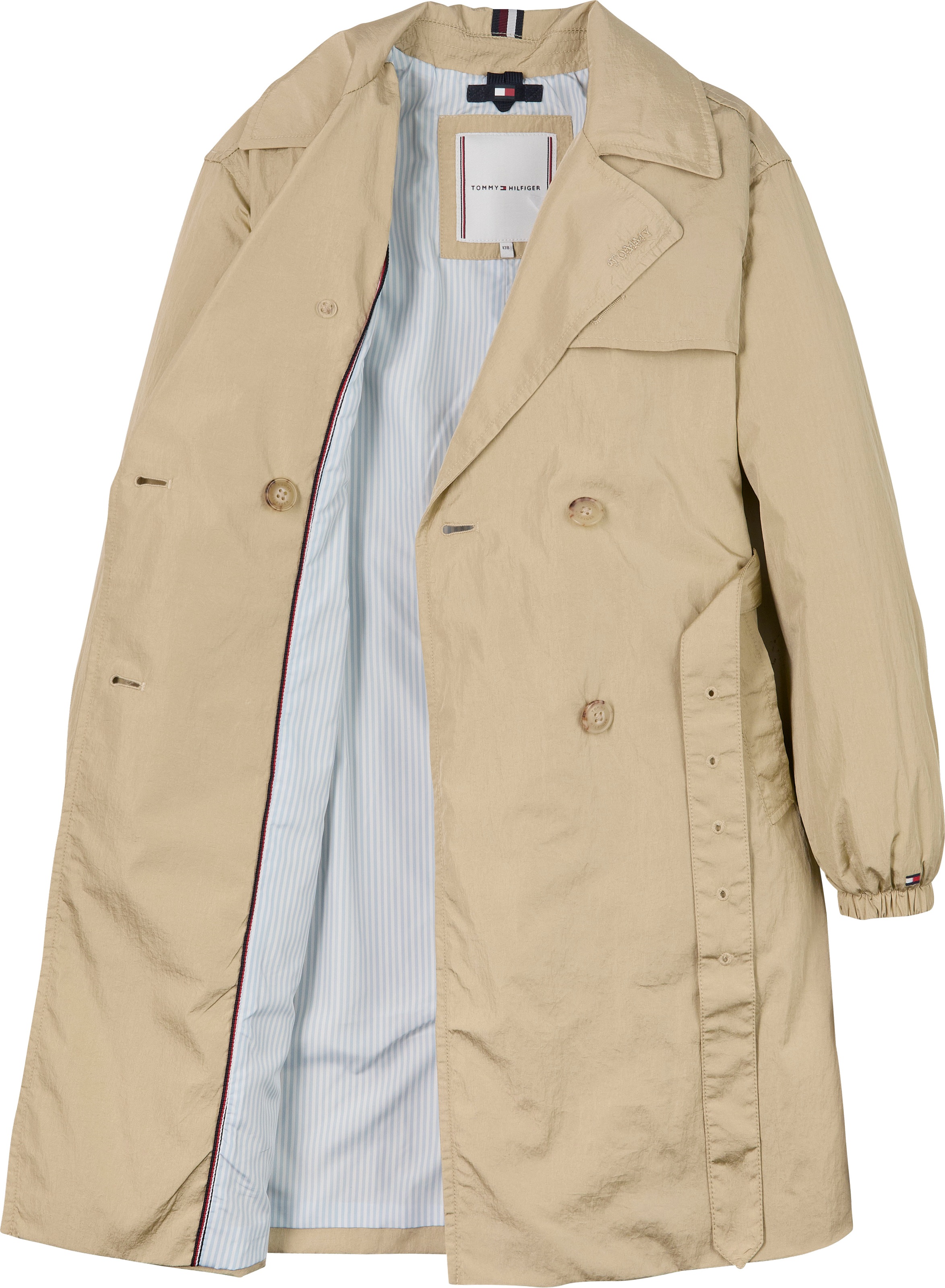 Tommy Hilfiger Trenchcoat »NYLON TRENCH COAT«, für Kinder bis 16 Jahre