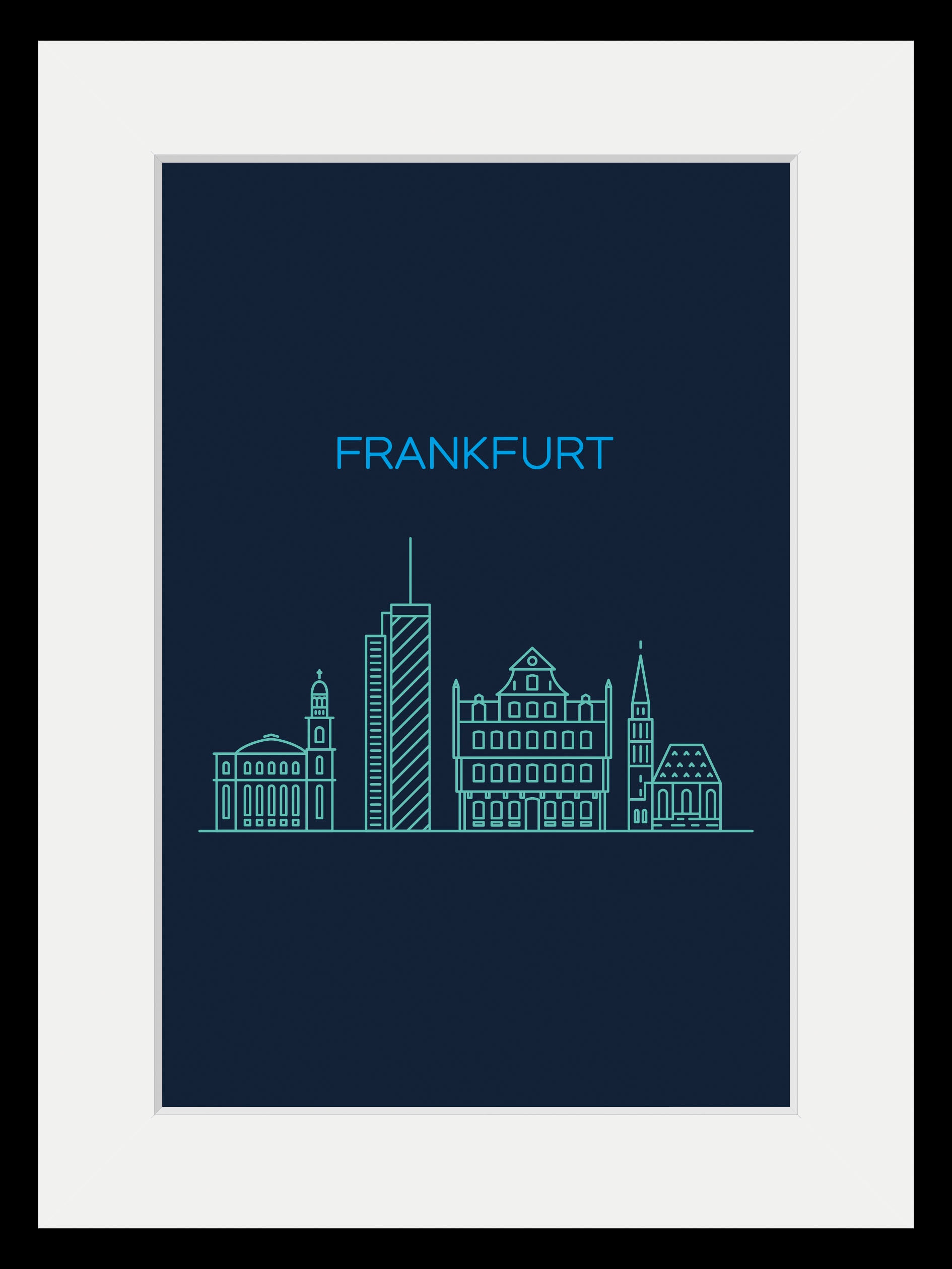 queence Bild "Frankfurt Sightseeing", Städte, (1 St.) günstig online kaufen