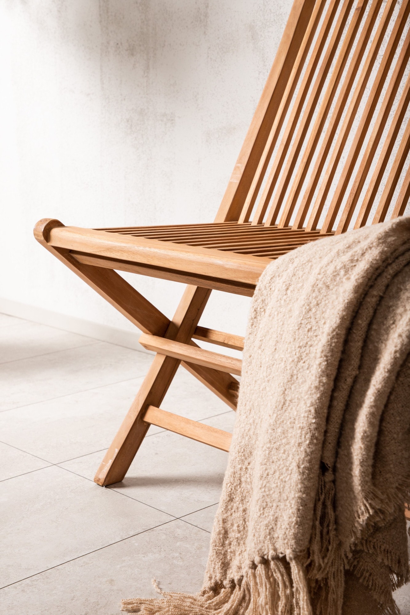 Venture Home Gartenlounge-Bank »Ghana, robuste Holzbank für hohen Sitzkomfort« Sitzbank minimalistisch, Teakoptik, komfortabel