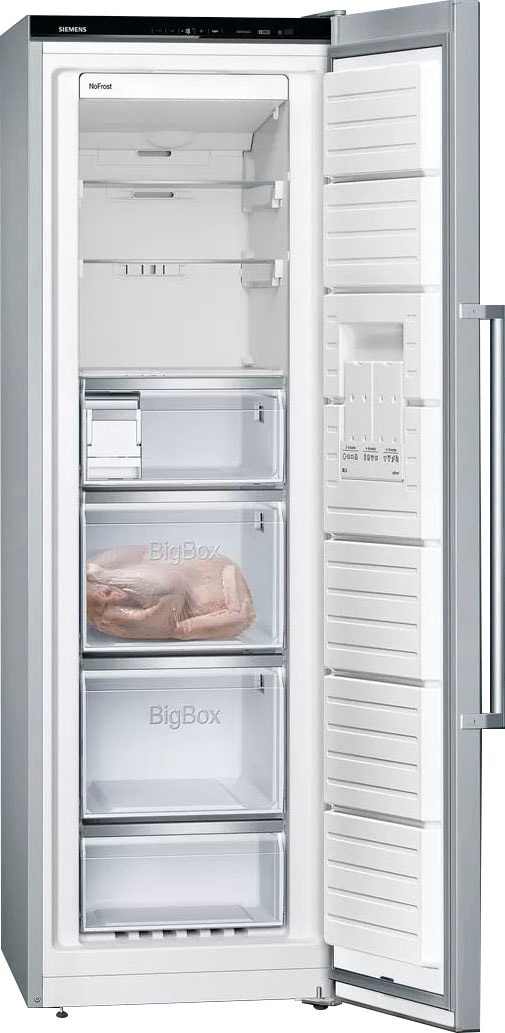 SIEMENS Gefrierschrank iQ500 »GS36NAIEP«, 186 cm hoch, 60 cm breit günstig online kaufen