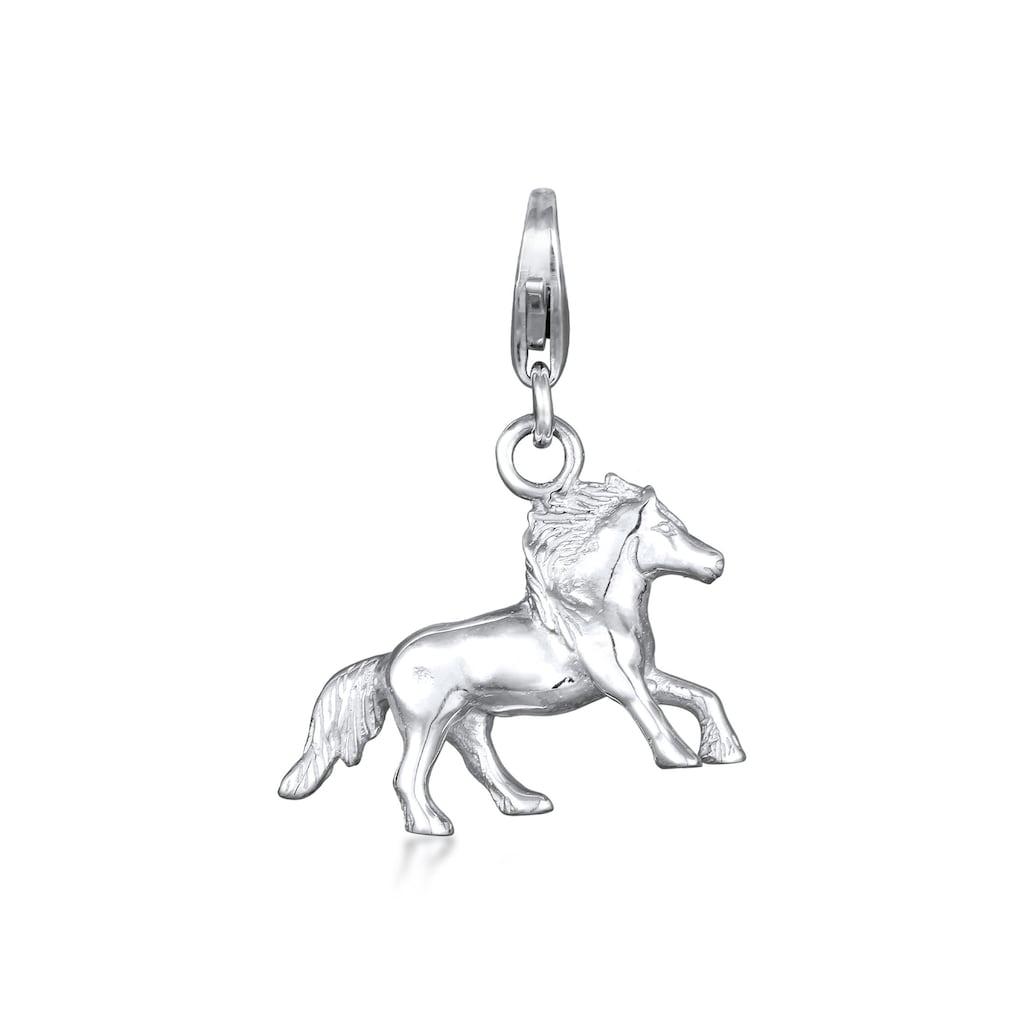 Nenalina Charm-Einhänger »Pferd Tier Anhänger 925 Silber«