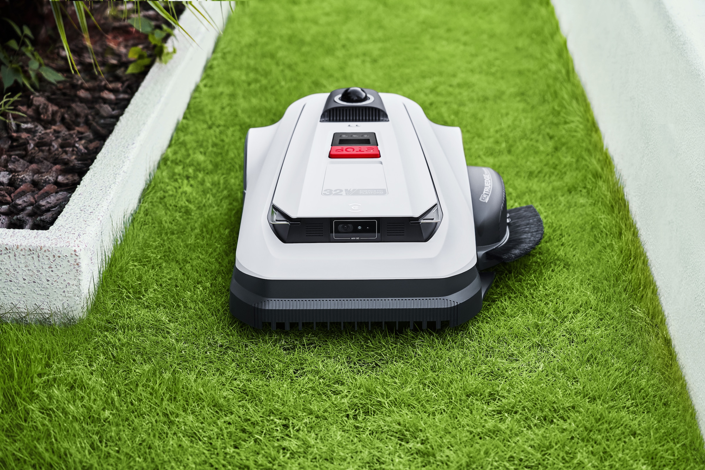 ECOVACS Rasenmähroboter »GOAT A1600 LiDAR PRO« Mäheffizienz von 400 m²/h, Trimmer (8500 rpm),   Dual-LiDAR Navigation, leistungsstarker 32-V Energieplattform