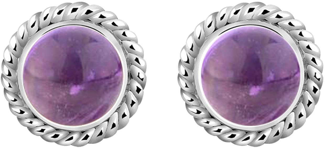 Elli Paar Ohrstecker »Schmuck Geschenk Silber 925 Ohrringe, 222999-015, 222999-018«, mit Howlith oder Amethyst