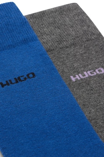 Paar), 2 (Packung, online Logodruck HUGO RS mit Businesssocken »2P UNI COLORS dezentem kaufen CC«,