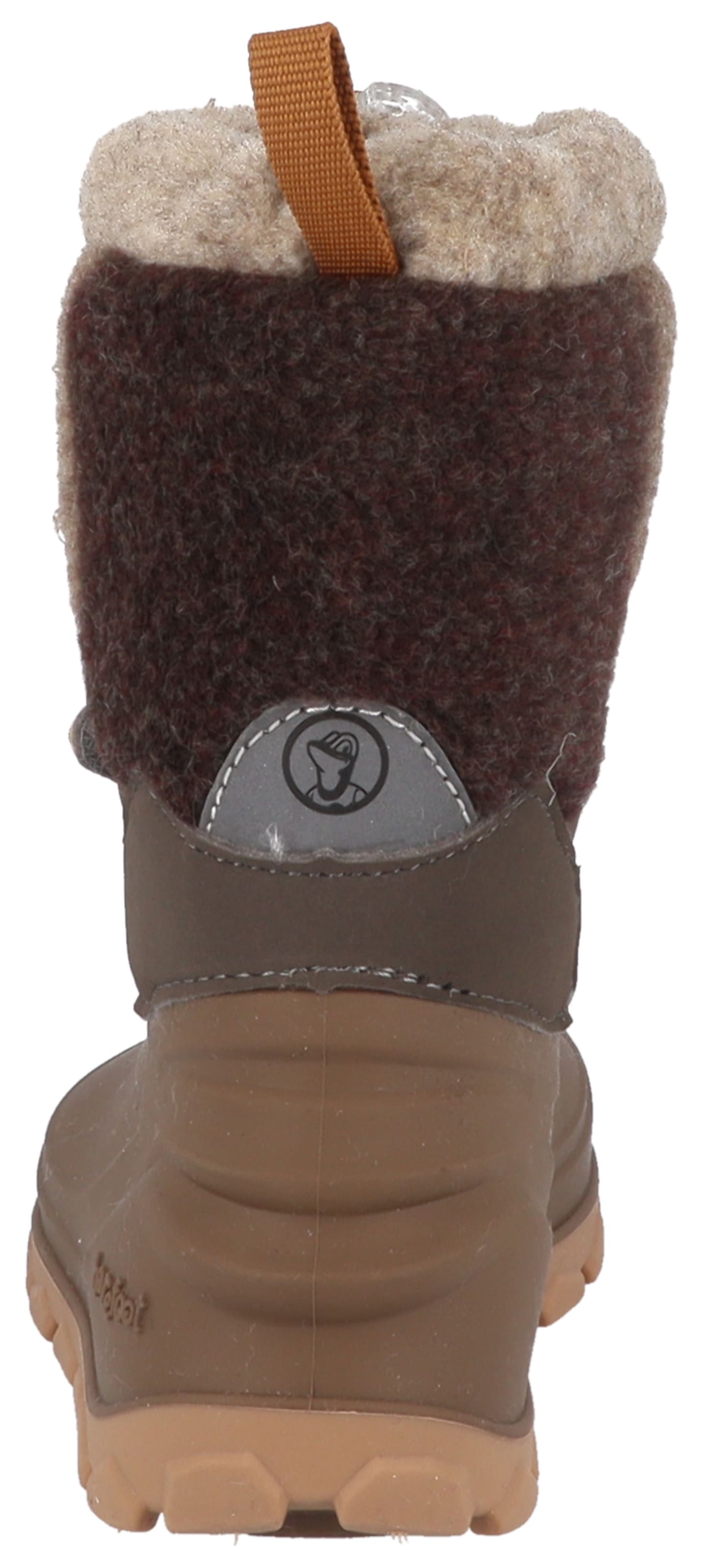 Lurchi Barfußschuh »Jan 1 Barefoot«  Winterboots, mit Kontrastbesatz, Größenschablone zum Download