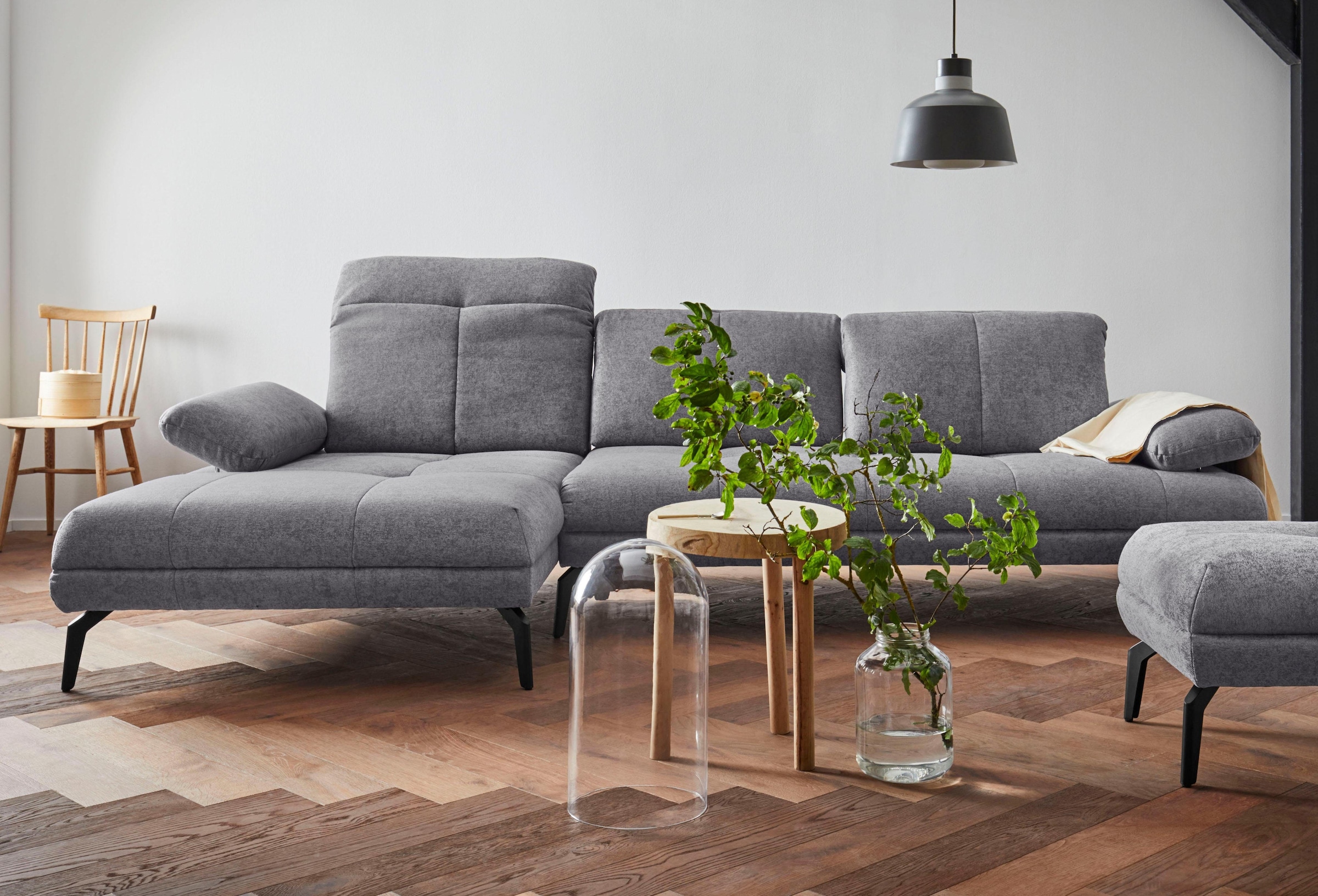 andas Ecksofa »Stenlille Muktifunktionssofa, L-Form«, incl. Sitztiefen-, Ko günstig online kaufen