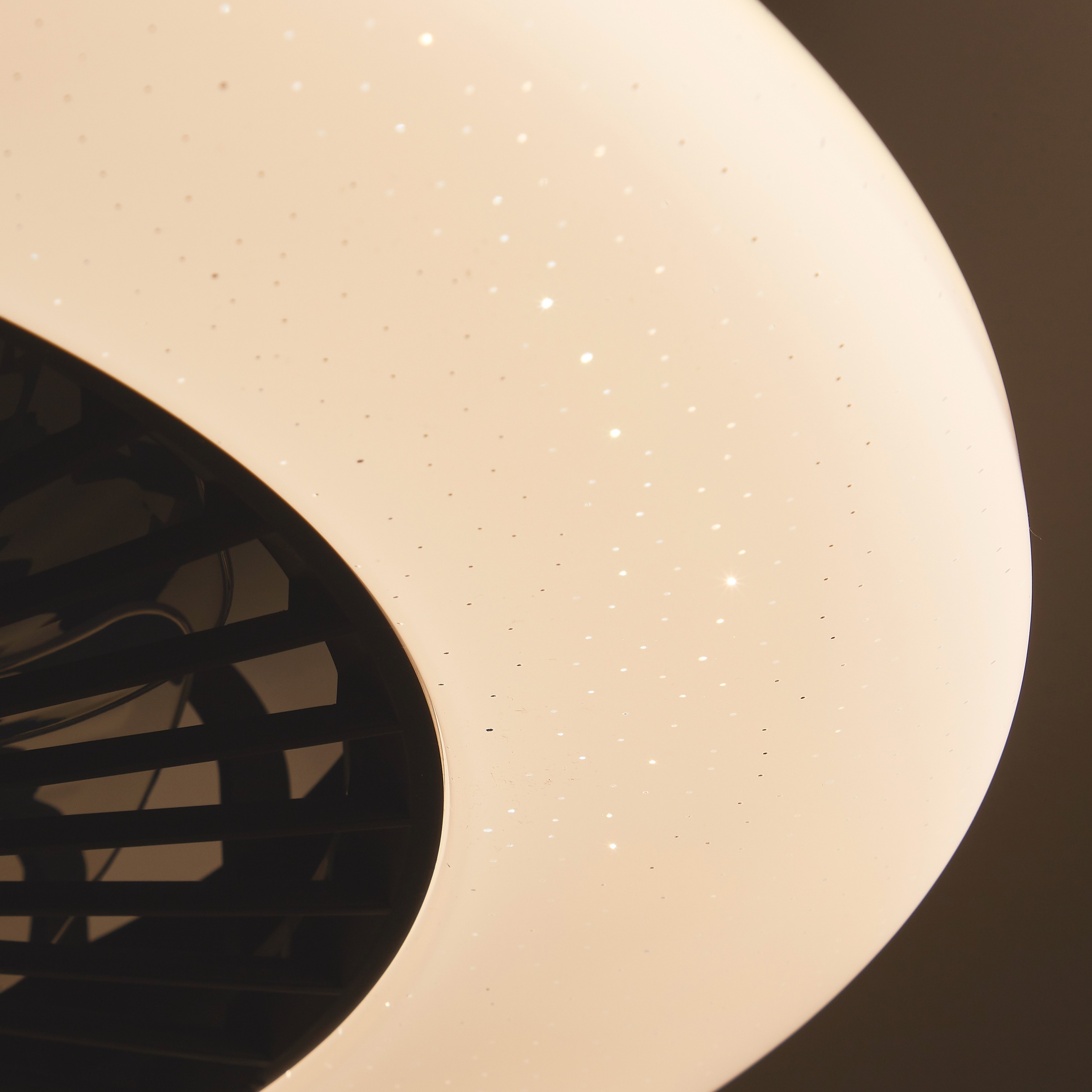 Brilliant LED Deckenleuchte »Salerno« LED-Modul 1 Stk. RGB | warmweiß - kaltweiß 58 cm mit Ventilator, 6800 lm, dimmbar, RGB, CCT