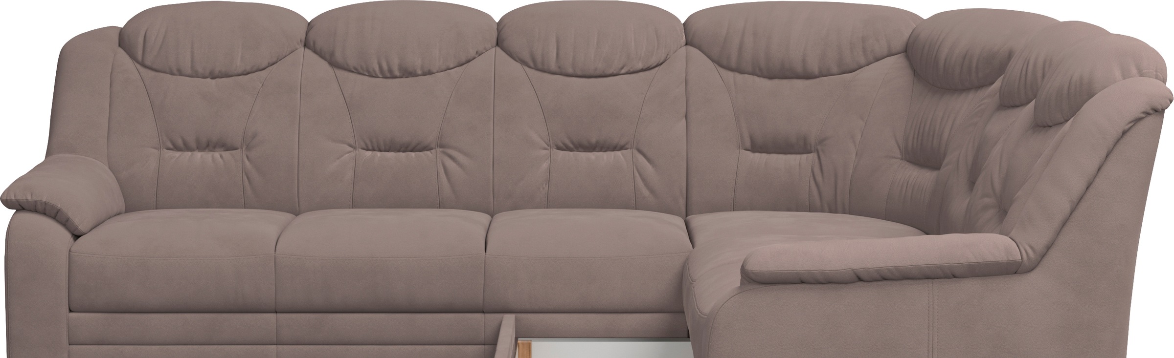 COTTA Ecksofa »Marcus L-Form«, wahlweise mit Bettfunktion & Stauraum