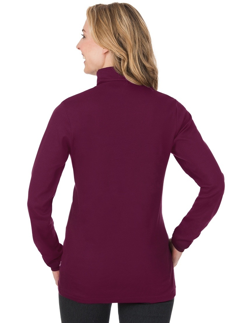 Trigema Rollkragenshirt »TRIGEMA Langarm Ski- und Sport-Rollkragenpullover«, (1 tlg.)