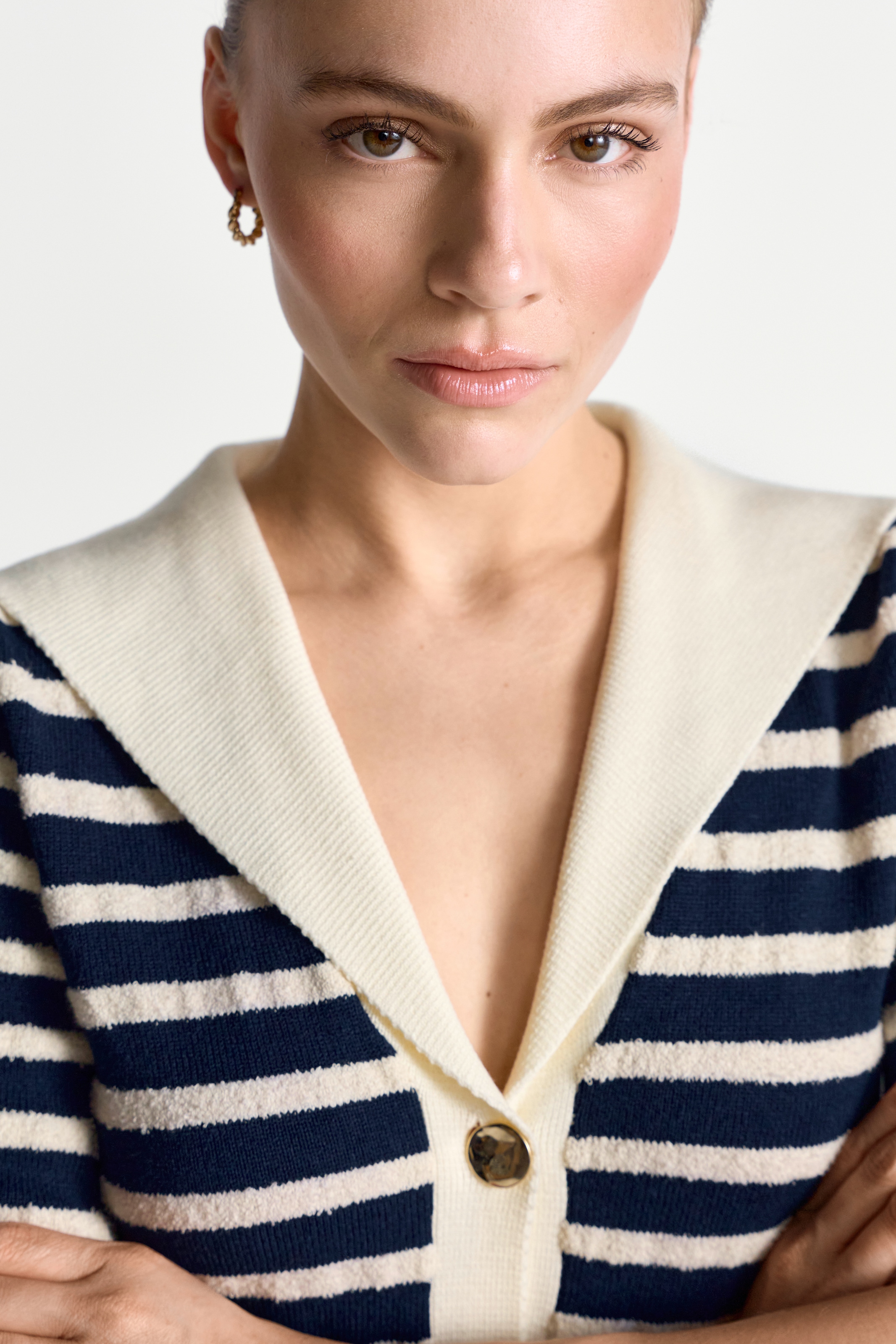 RICHROYAL Cardigan Regular fit mit Matrosenkragen