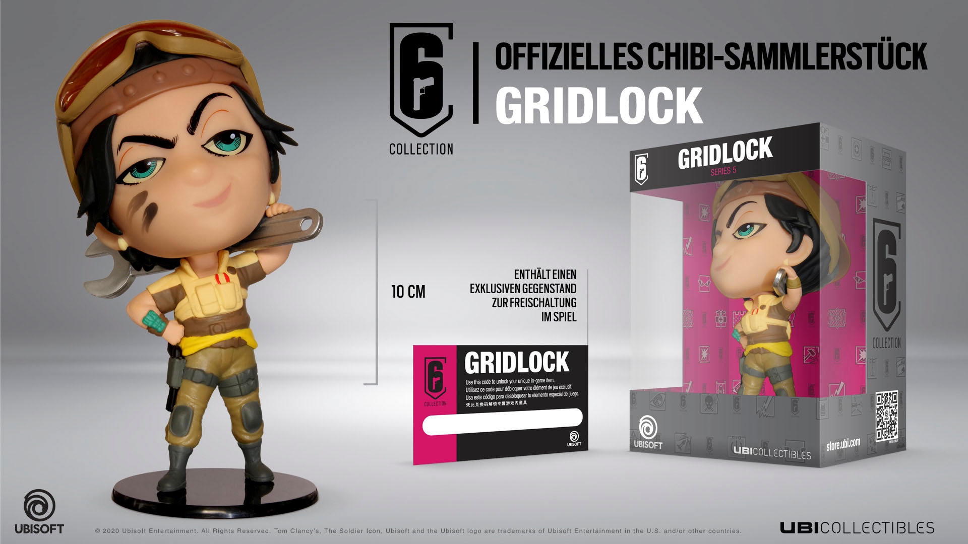 UBISOFT Spielfigur »Six Collection - Gridlock Figur«