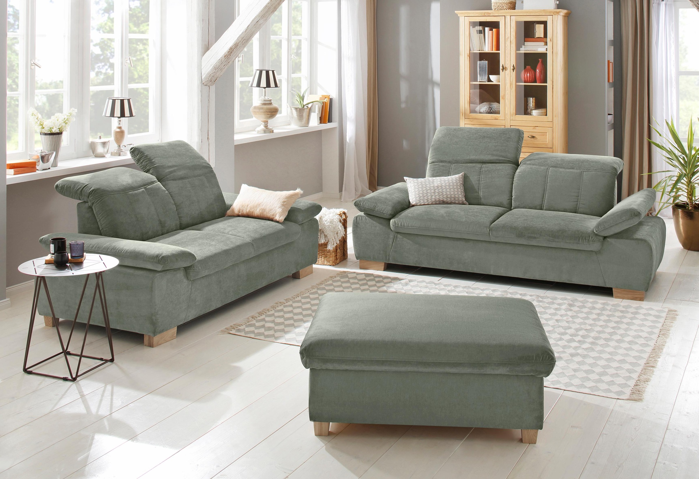 Home affaire Hocker »Bergamo«, mit Stauraum
