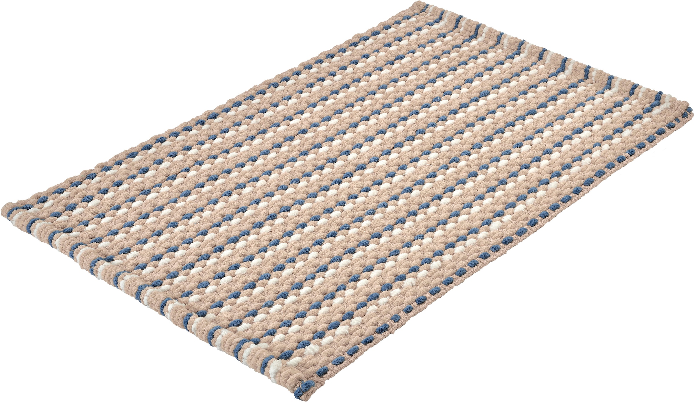 Kleine Wolke Badematte »Loop« Höhe 12 mm beidseitig nutzbar   fußbodenheizu günstig online kaufen