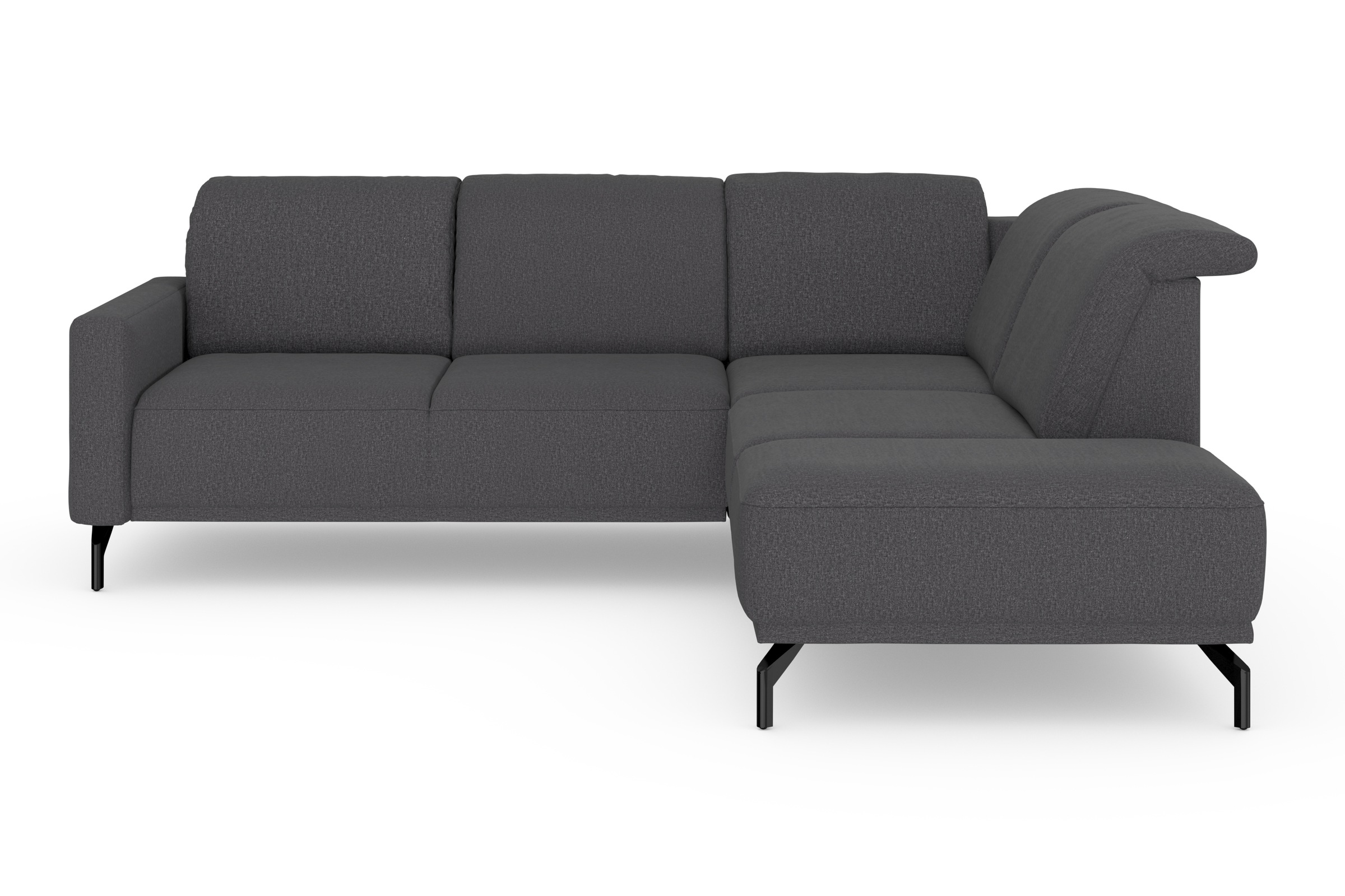 sit&more Ecksofa »Bailando L-Form«, wahlweise mit Kopfteilverstellung und Vorziehsitz, motorisch
