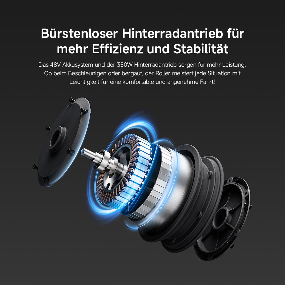 Xiaomi E-Scooter »Electric Scooter 5«, Electric Scooter, mit Straßenzulassung, bis zu 60 km Reichweite