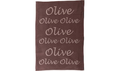 stuco Geschirrtuch »Olive«, (Set, 3 tlg.), Jacquardgewebe kaufen