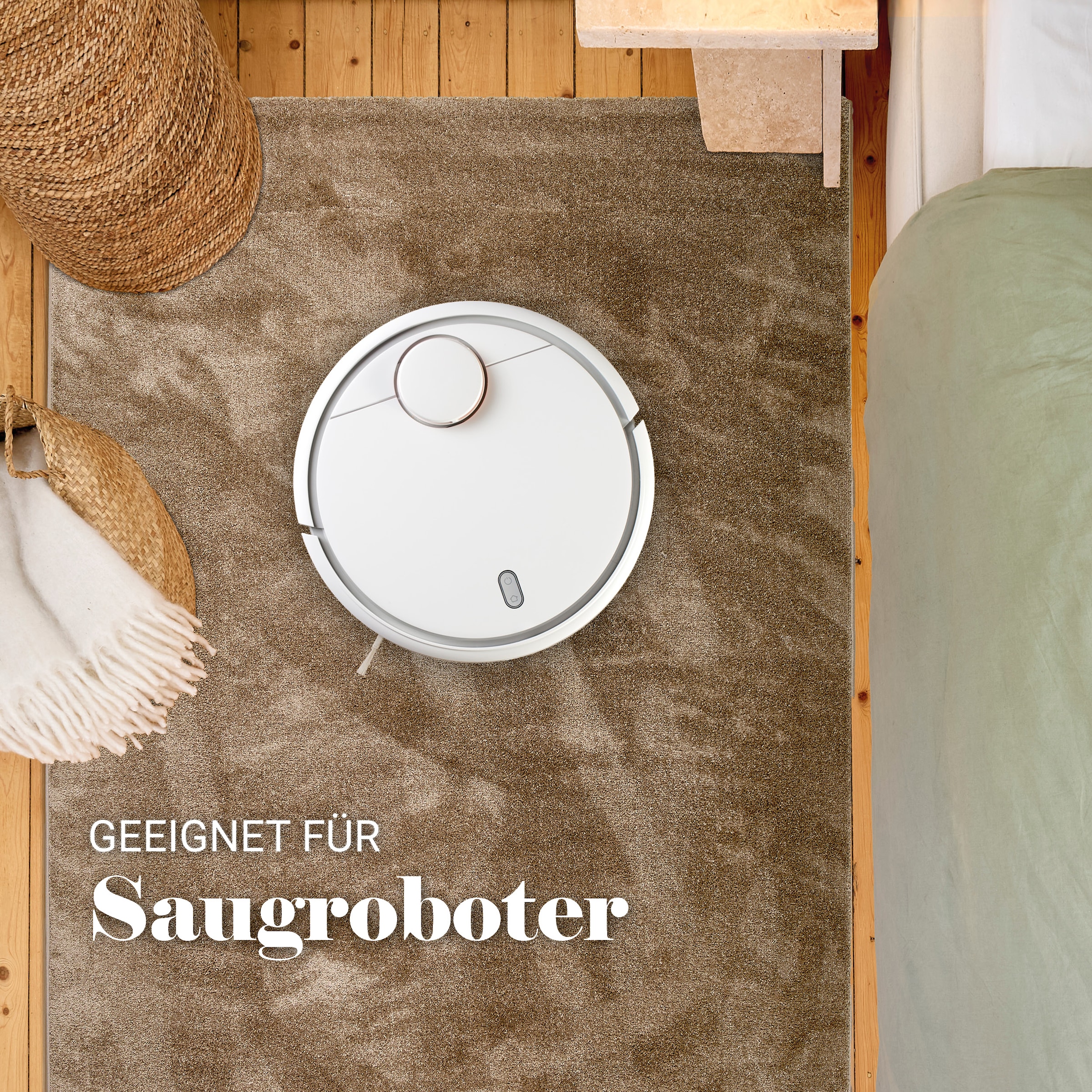 ASTRA Teppich »Sam 250«, rechteckig, 8 mm Höhe, weicher Kurzflor, Wohnzimmer, Schlafzimmer