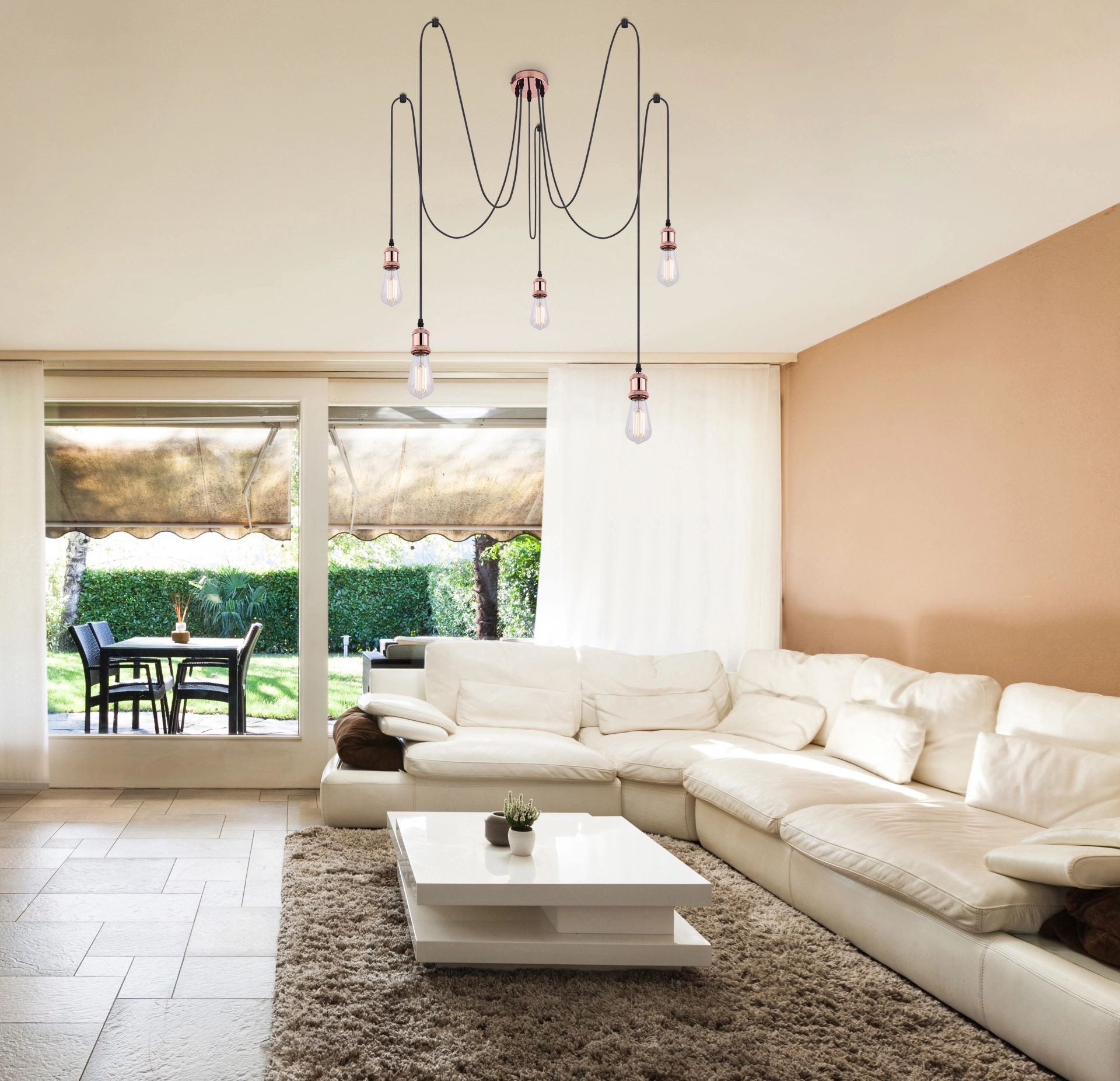 GLOBO LIGHTING Pendelleuchte »OLIVER« E27 1 Stk. Hängeleuchte, Hängelampe, günstig online kaufen