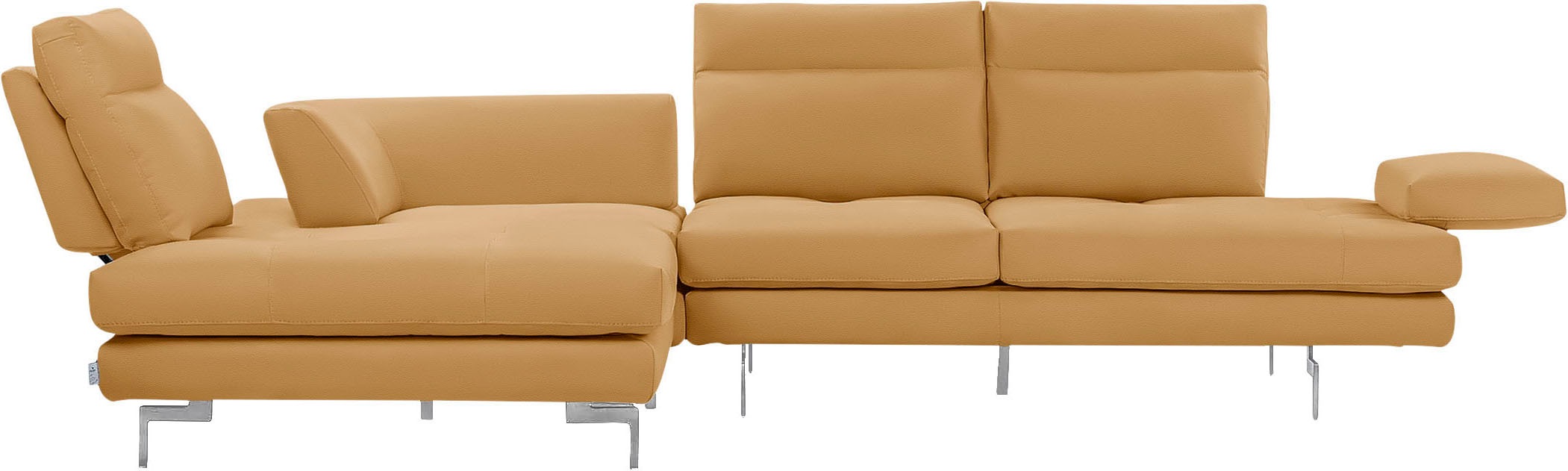 CALIA ITALIA Ecksofa »Toby Wing, L-Form, Designsofa mit sensationellem Sitz günstig online kaufen