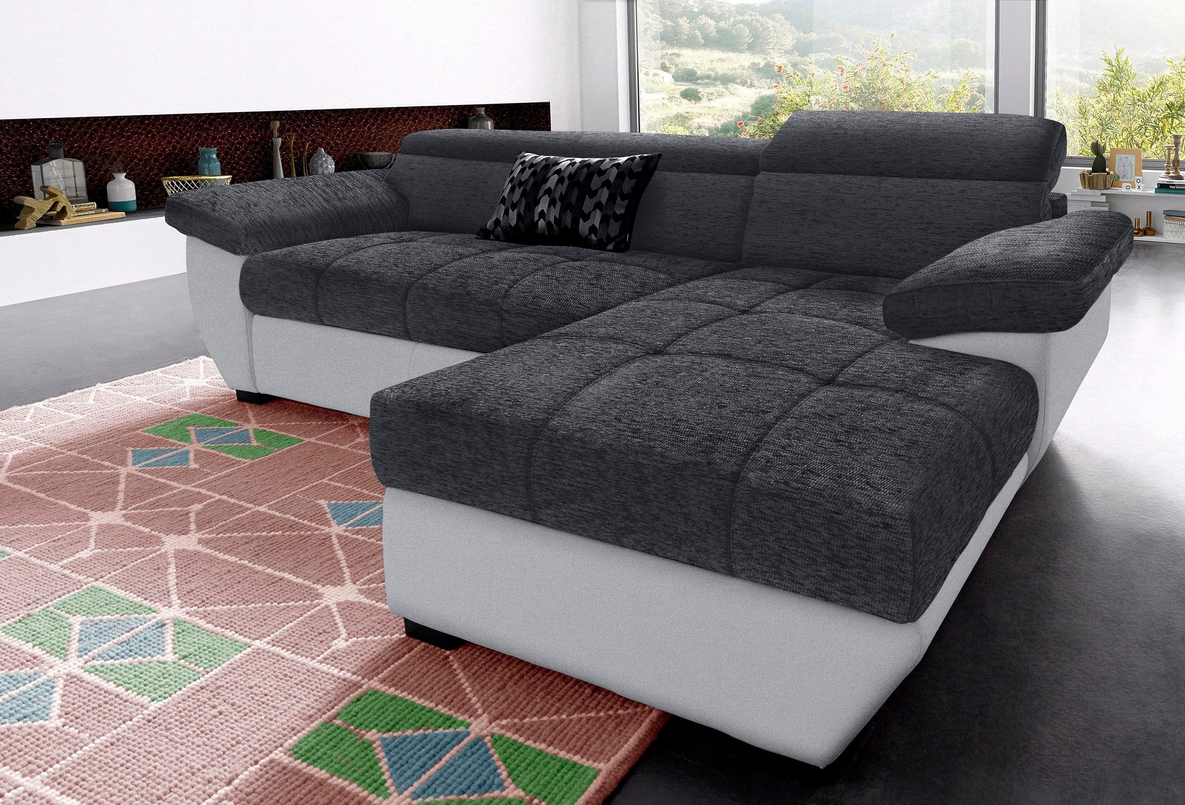 COTTA Polstergarnitur »Speedway L-Form«, (Set), Set bestehend aus: Ecksofa günstig online kaufen