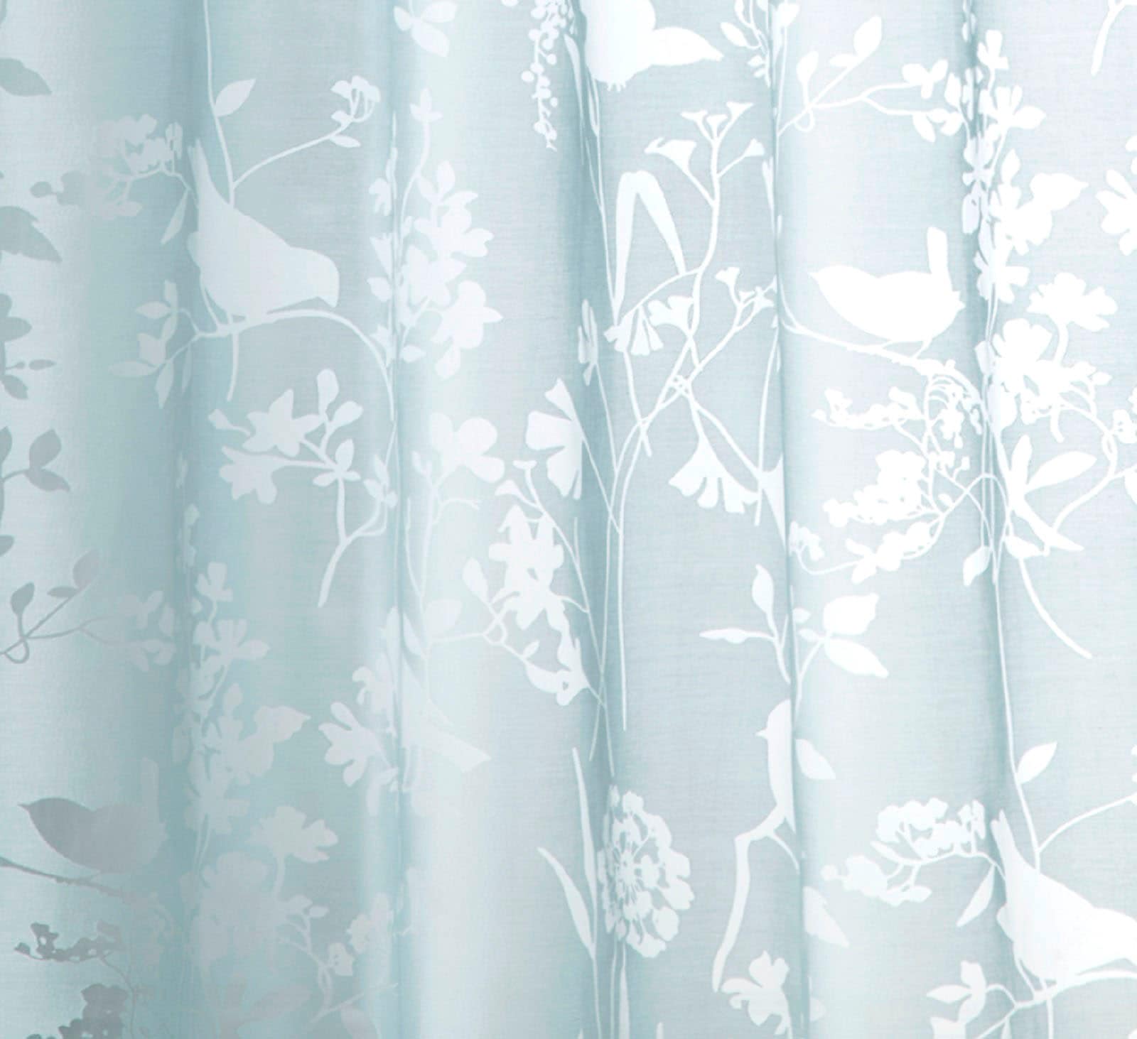 Weckbrodt Vorhang »Shorty«, (1 St.), Ausbrenner, Allover,transparent,Motiv Vögel und Zweige, Gardine, Store