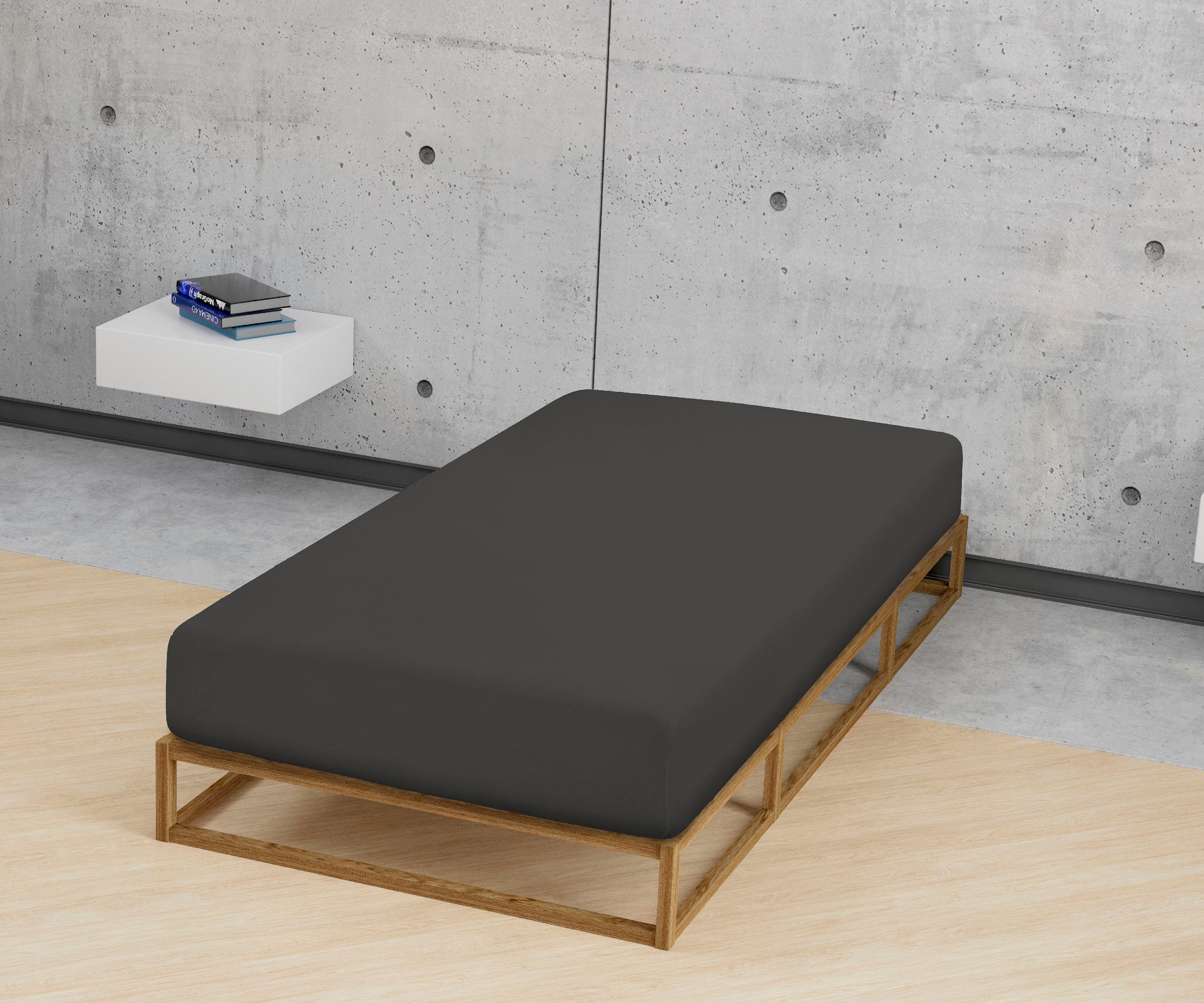 Biberna Spannbettlaken »Biber in Gr. 90x200, 140x200 oder 180x200 cm«, aus günstig online kaufen