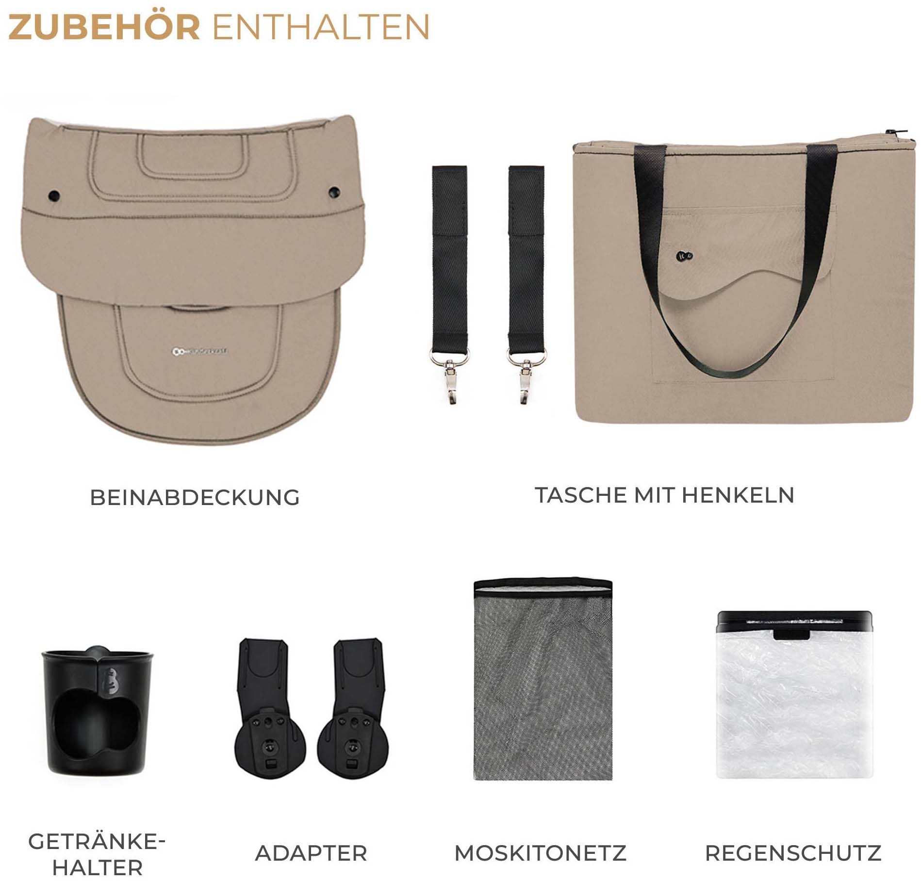 Kinderkraft Kombi-Kinderwagen »YOXI 2IN1« 22 kg