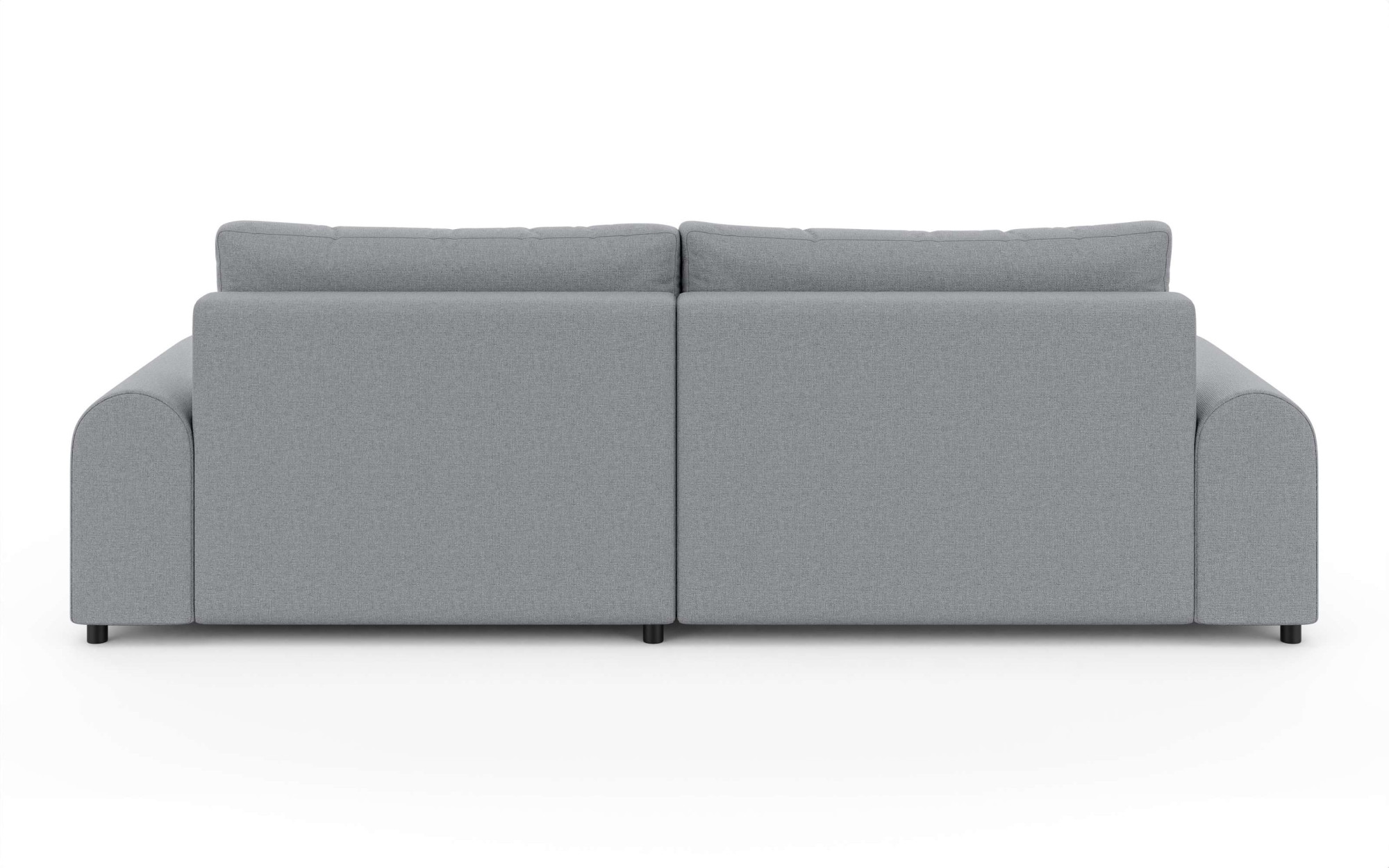 INOSIGN Ecksofa »Marsby, mit Bettfunktion und Bettkasten, Maße: B/H/T 242/65/145 cm«, L-Form mit Wellenunterfederung, Recamiere links oder rechts bestellbar