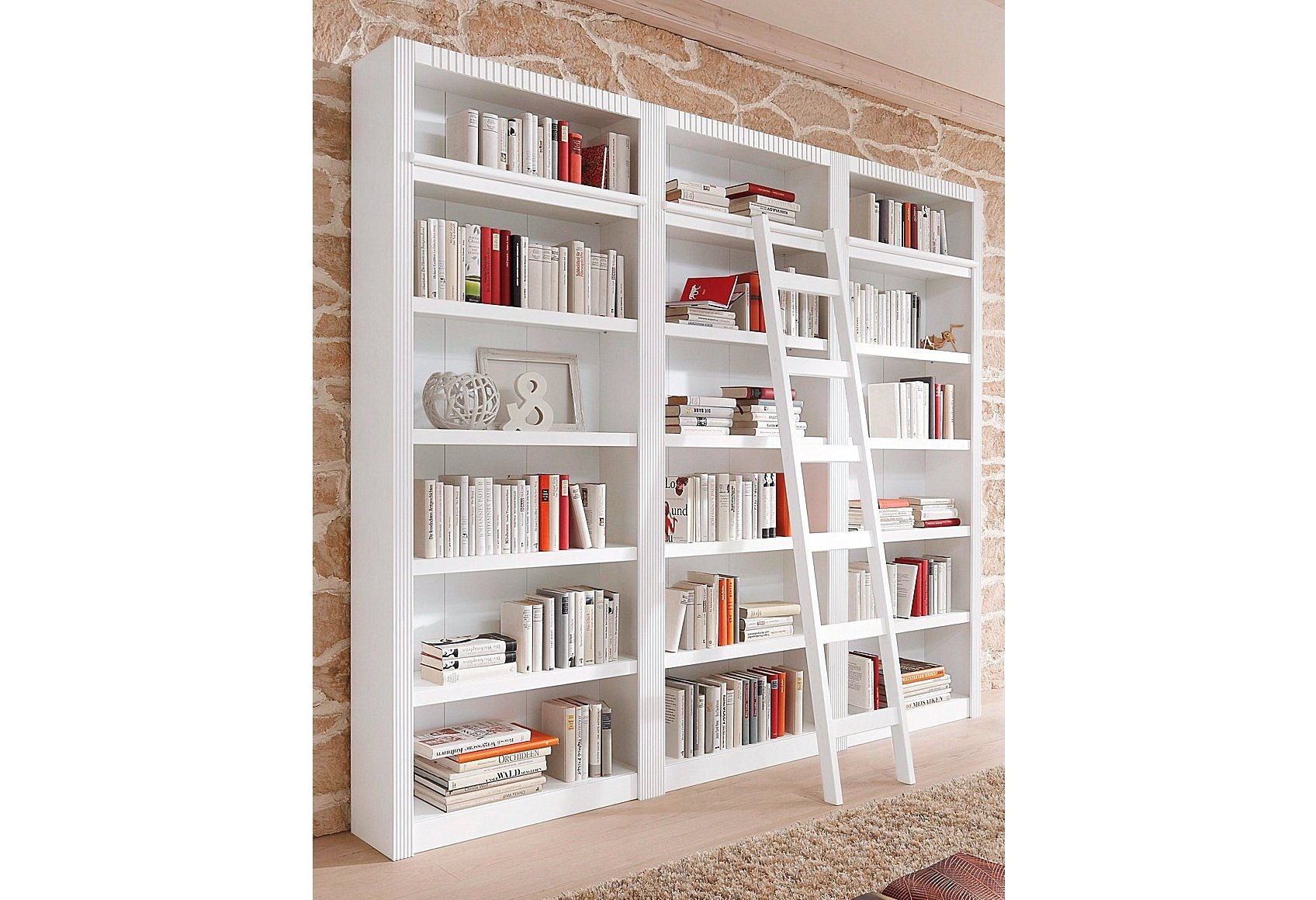 Bücherregale in Weiß