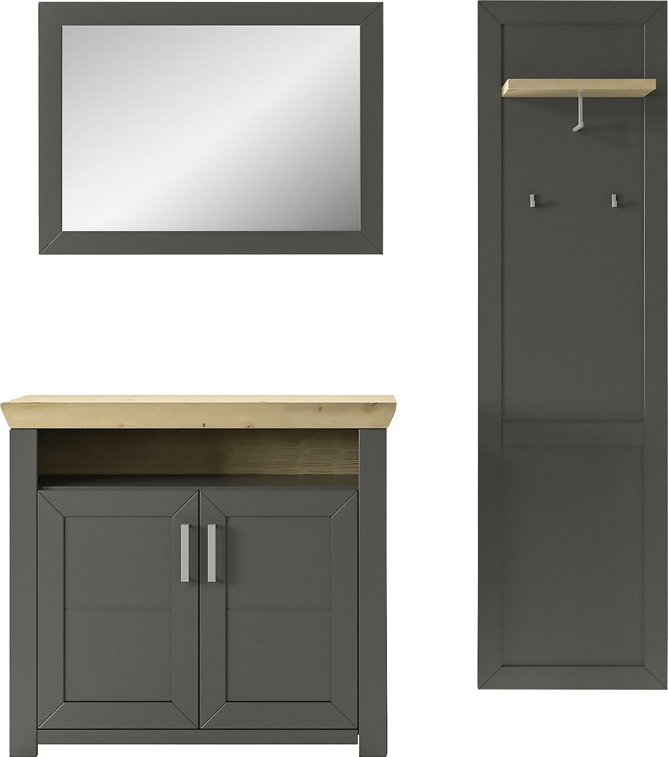 set one by Musterring Garderoben-Set »GA York Kombi 58« Set, 3 Stk. tlg. günstig online kaufen