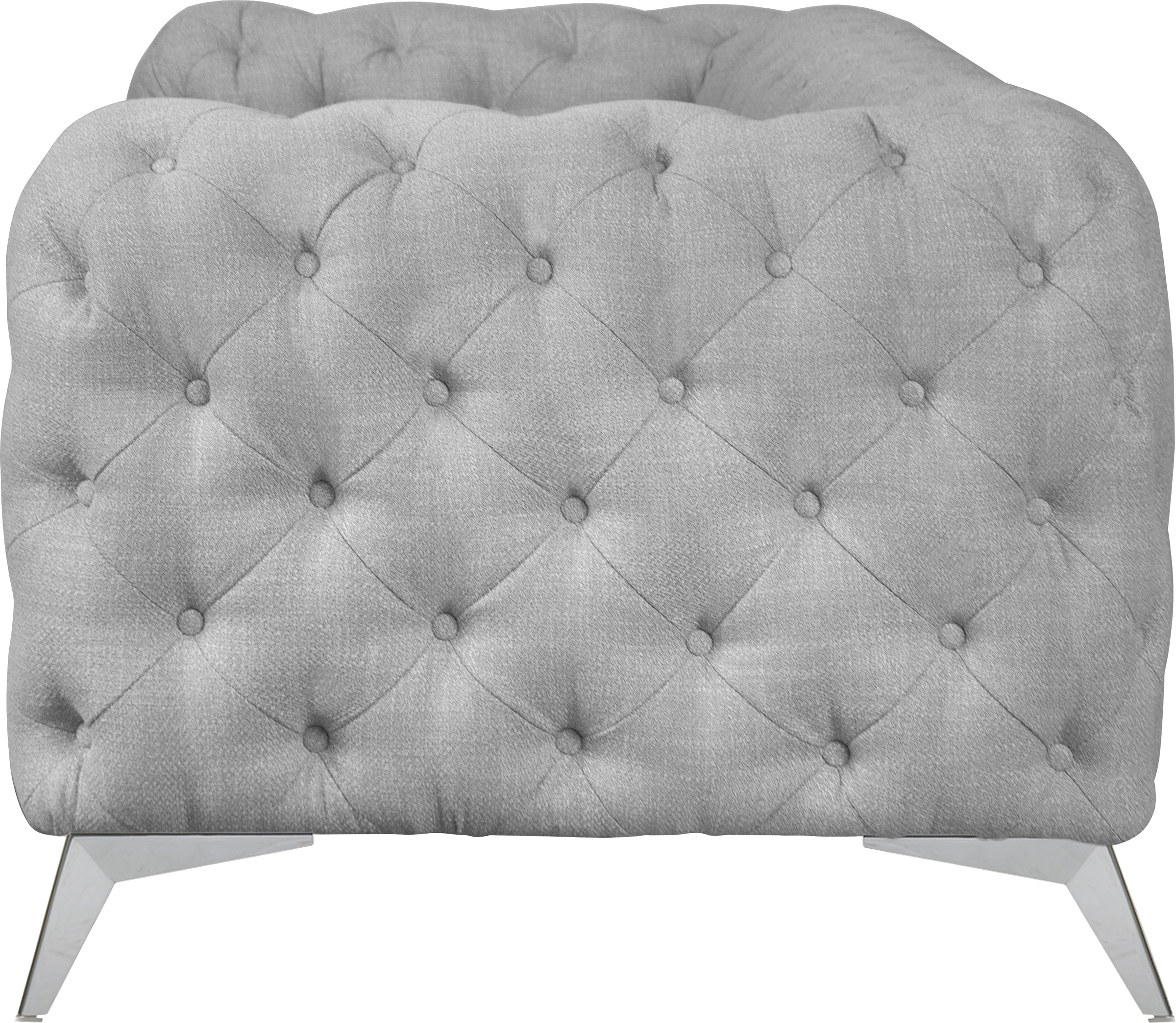 Leonique Chesterfield-Sofa »Glynis«, aufwändige Knopfheftung, moderne Chesterfield Optik, Fußfarbe wählbar