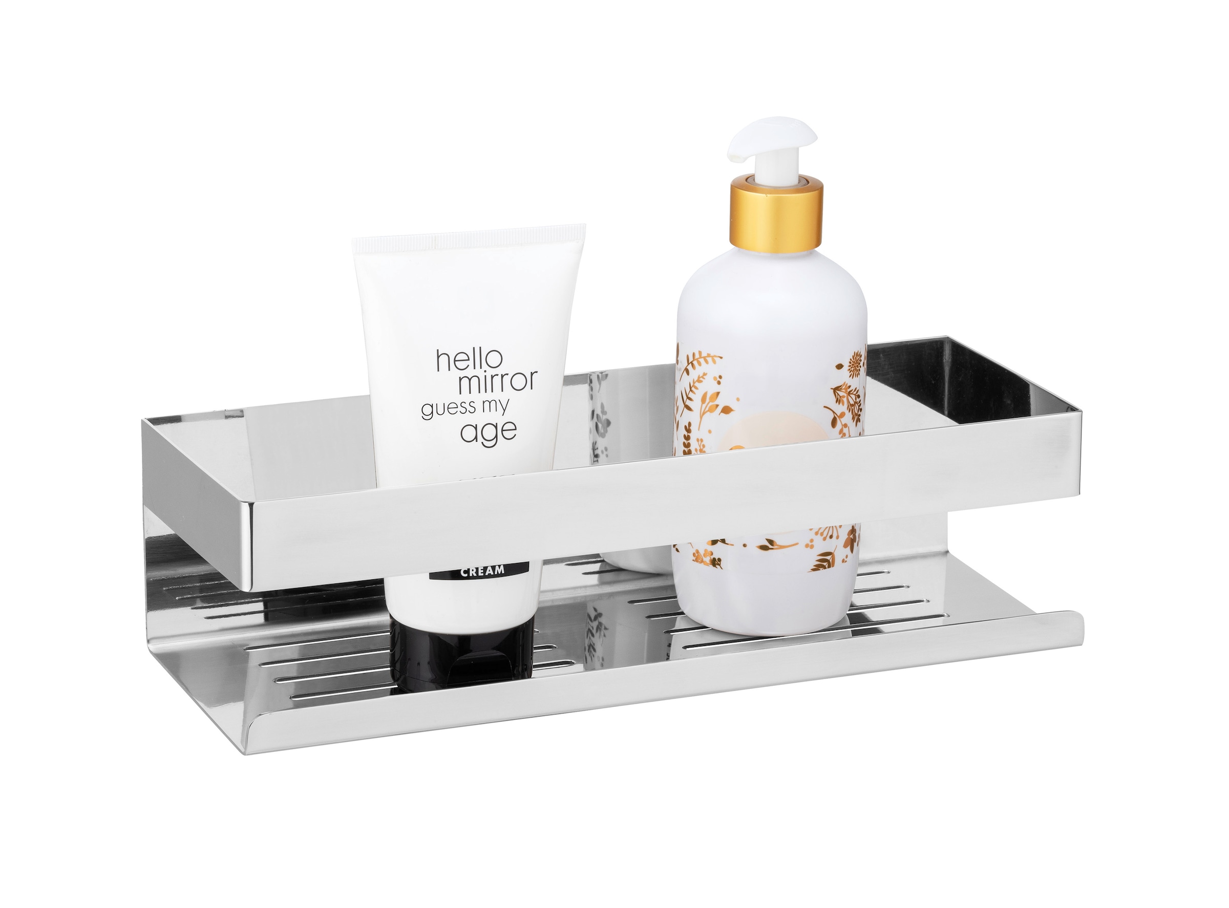 WENKO Badregal »Turbo-Loc® Genova«, Befestigen ohne Bohren