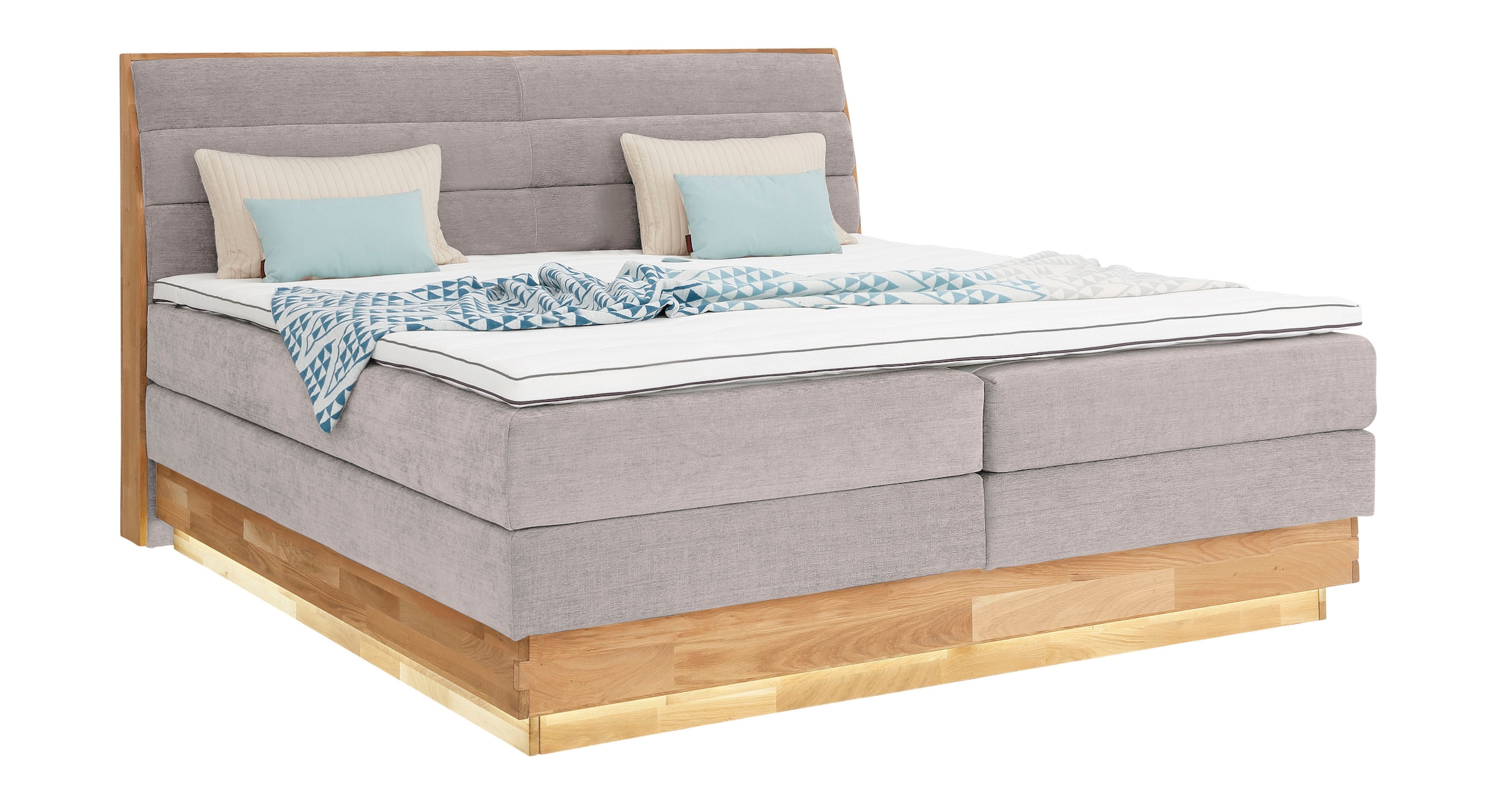 OTTO products Boxspringbett »JENNA in verschiedenen Farben und Breiten erhä günstig online kaufen