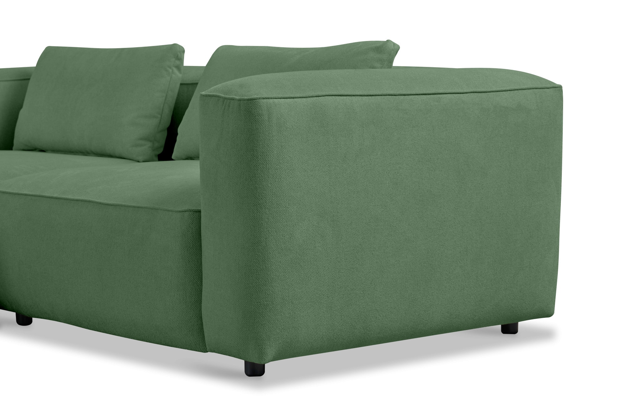 Home affaire Ecksofa »Tvinnet« Breite 228 cm, extra tiefe Sitzfläche, kubisches Sitzvergnügen