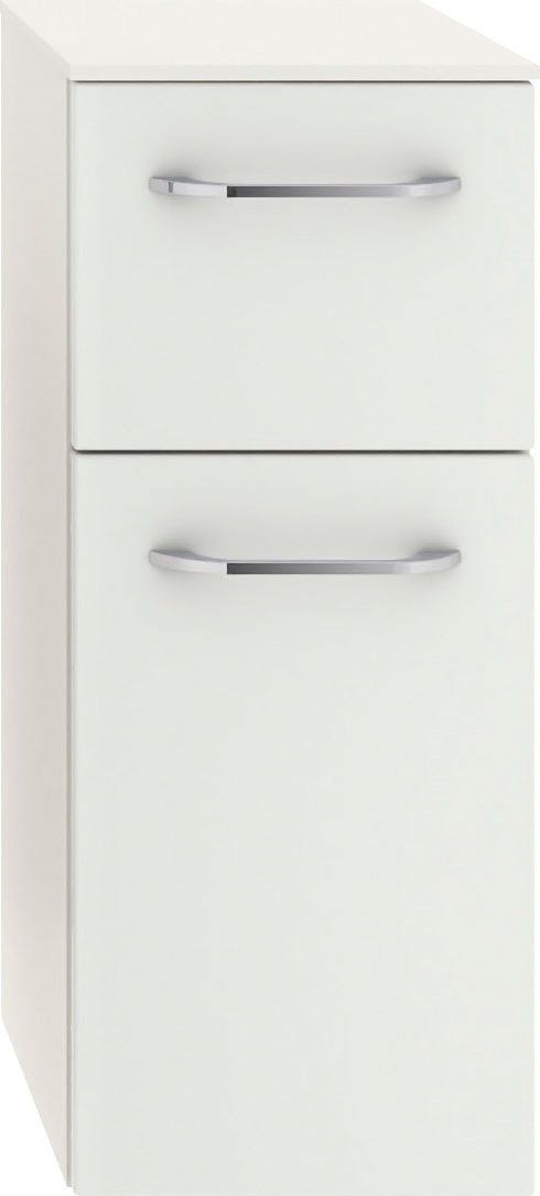 Saphir Badmöbel-Set »Balto Sprint 3-teilig, Mineralmarmor-Waschtisch mit LED-Spiegelschrank«, (4 St.), Badezimmer Set mit Unterschrank inkl Türdämpfer, 3 Türen, 3 Schubladen