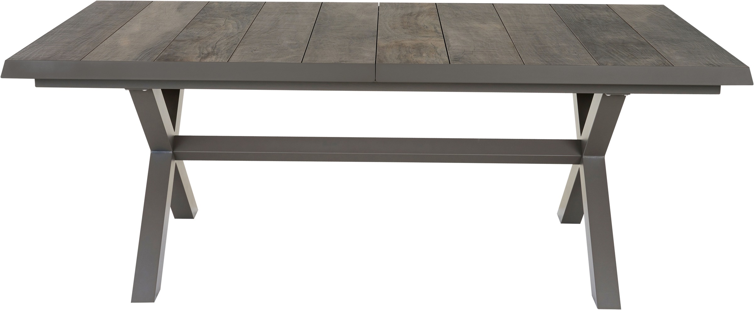 Siena Garden Garten-Essgruppe »»Corido Move« mit Sincro Ausziehtisch« Set, inkl. Kissen und Move-Funktion, 9 Stk. tlg. 4x Sessel, AZ-Tisch: 100x 200-260x 77 cm