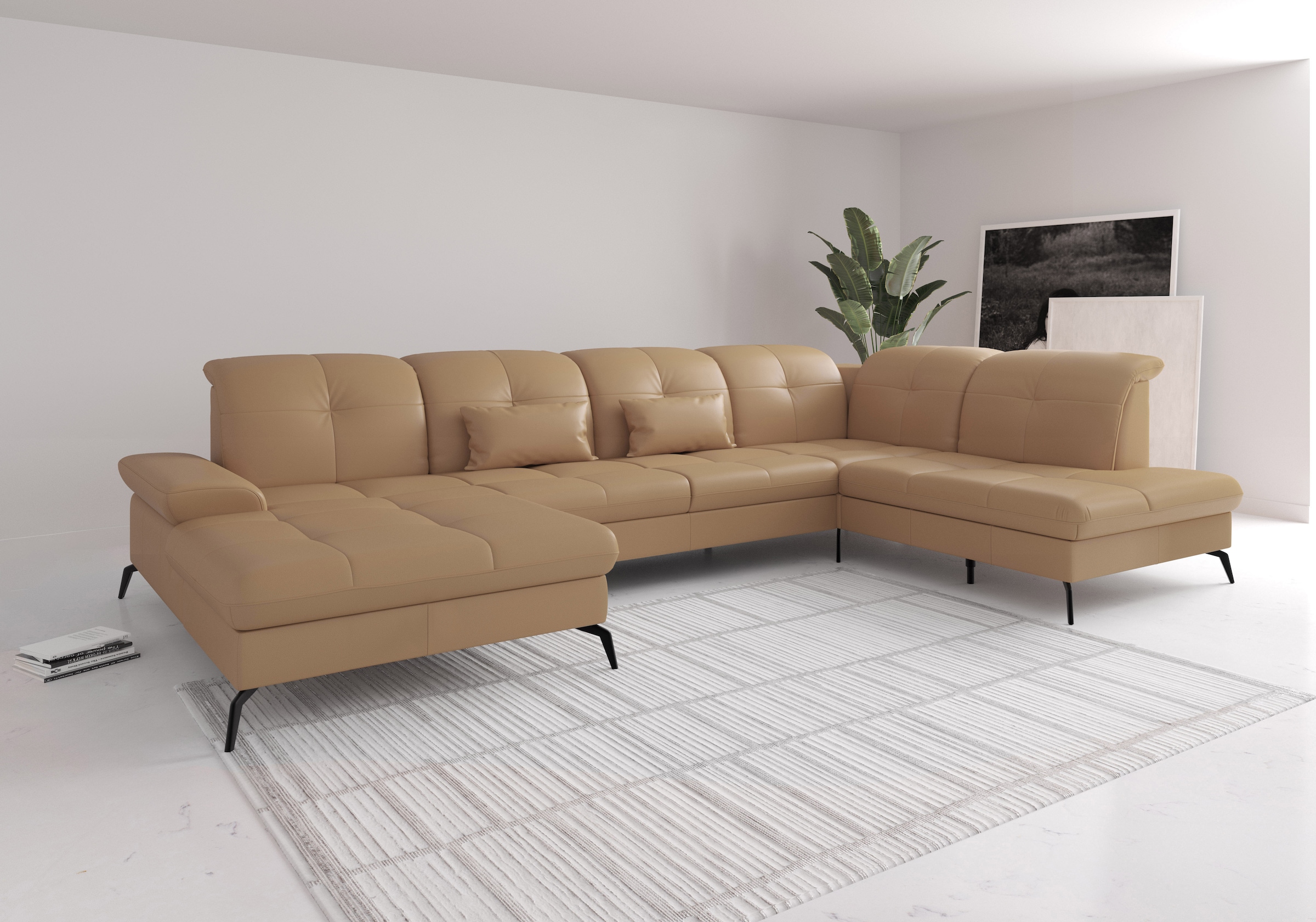 sit&more Wohnlandschaft »Amica«, inkl Sitztiefenverstellung und Armteilvers günstig online kaufen
