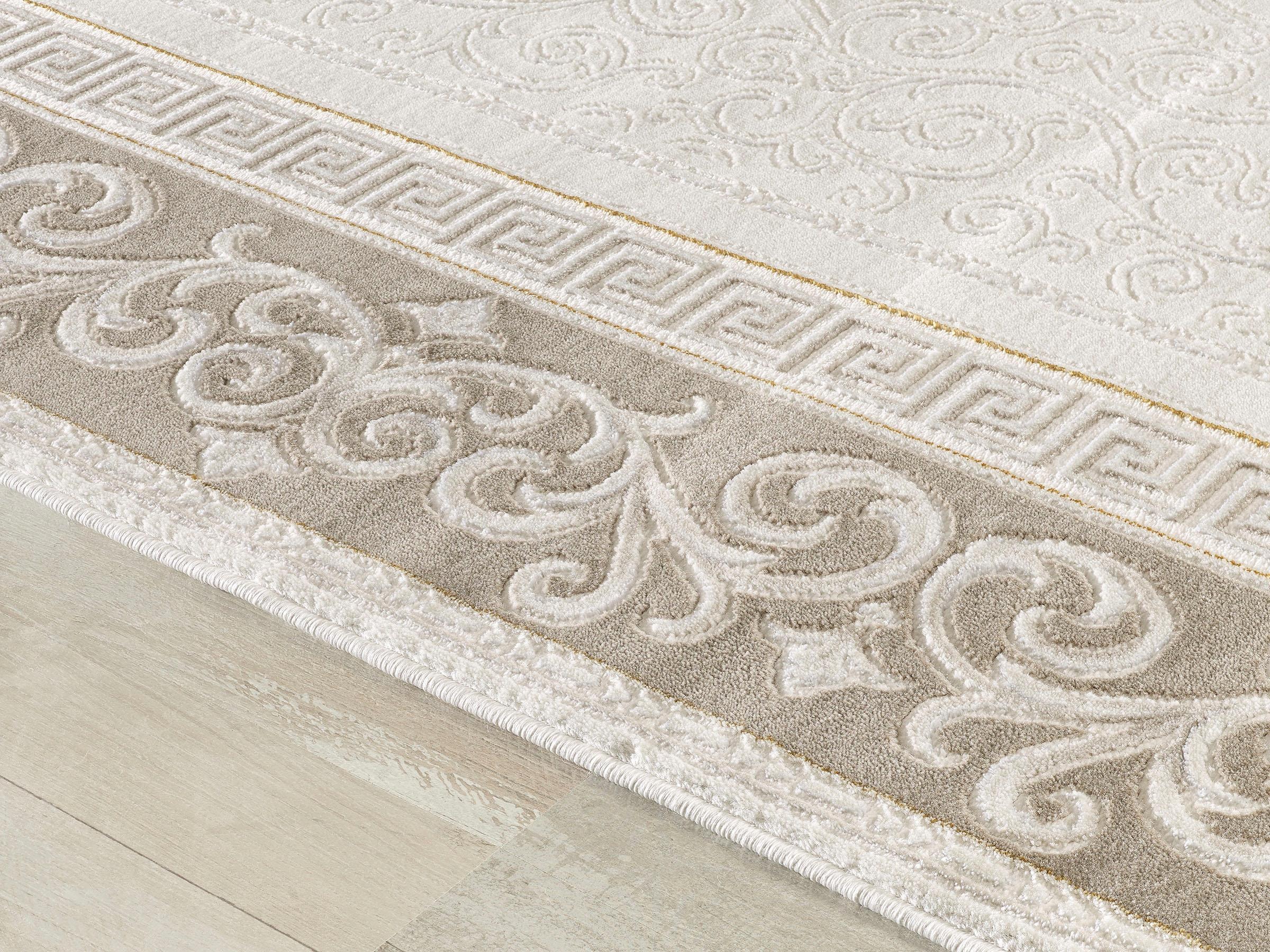 Sanat Teppich »Harmony 3206«, rechteckig, 12 mm Höhe, Wohnzimmer, Kurzflor, modern, Schlafzimmer, auch als Läufer