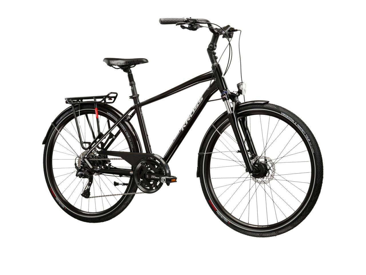 Kross Trekkingrad »Trans 7.0 schwarz 20 Gänge« 20 Gang Shimano CUES U6020 Schaltwerk Kettenschaltung