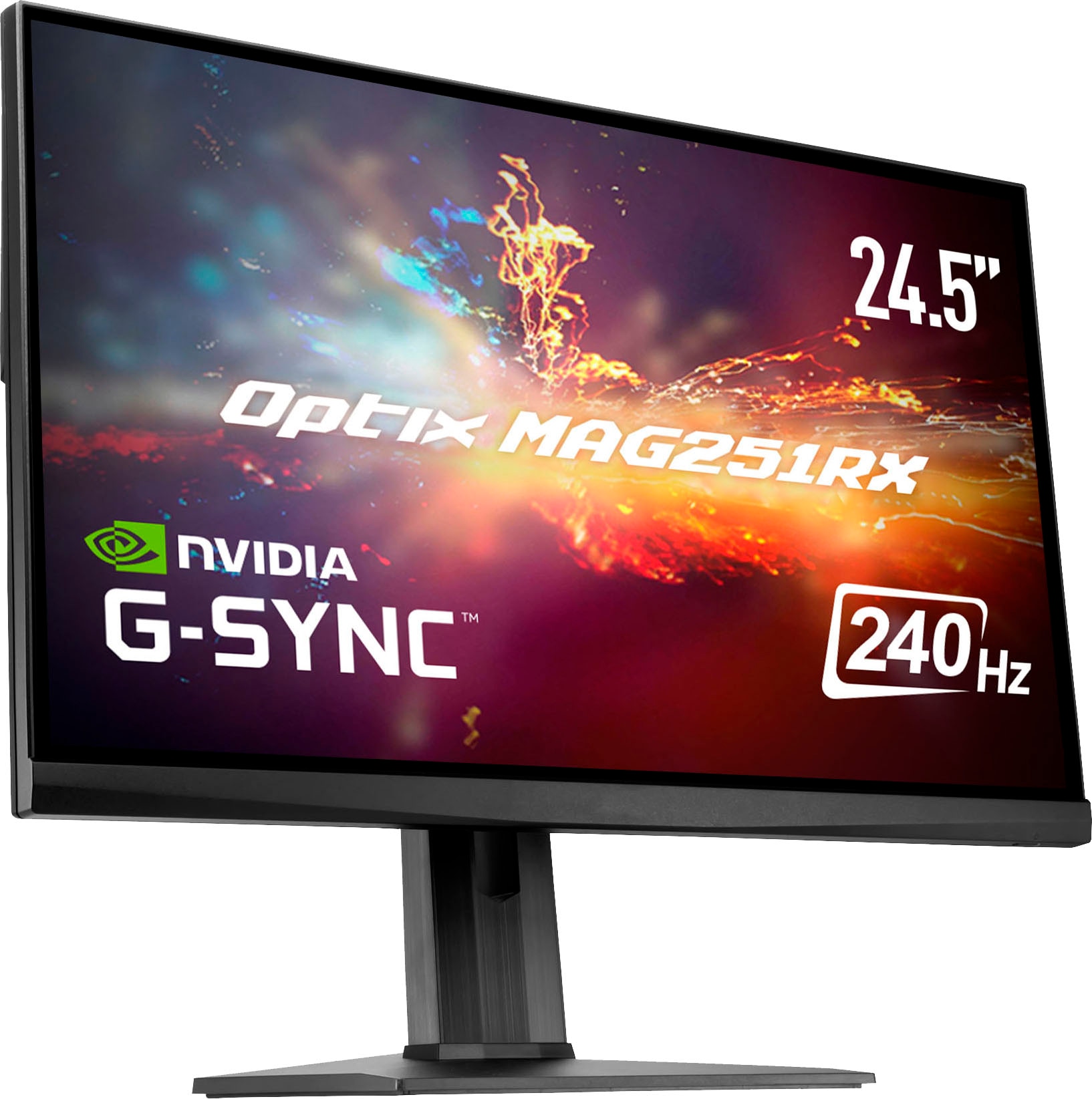MSI Gaming-LED-Monitor »Optix MAG251RX«, 62,2 cm/24,5 Zoll, 1920 x 1080 px, Full HD, 1 ms Reaktionszeit, 240 Hz, 3 Jahre Herstellergarantie