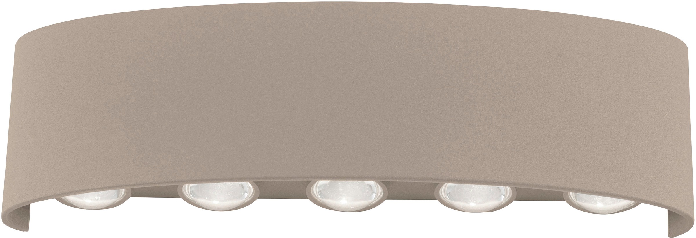 Paul Neuhaus LED Wandleuchte »CARLO« LED-Board 1 Stk. Warmweiß IP54, Für In günstig online kaufen