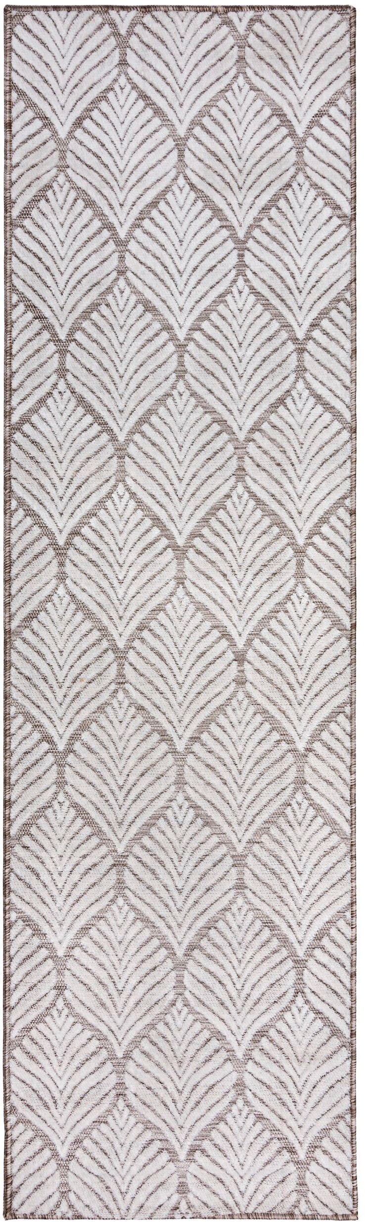 FLAIR RUGS Teppich »Elm Leaf« rechteckig 4 mm Höhe In & Outdoor geeignet, H günstig online kaufen