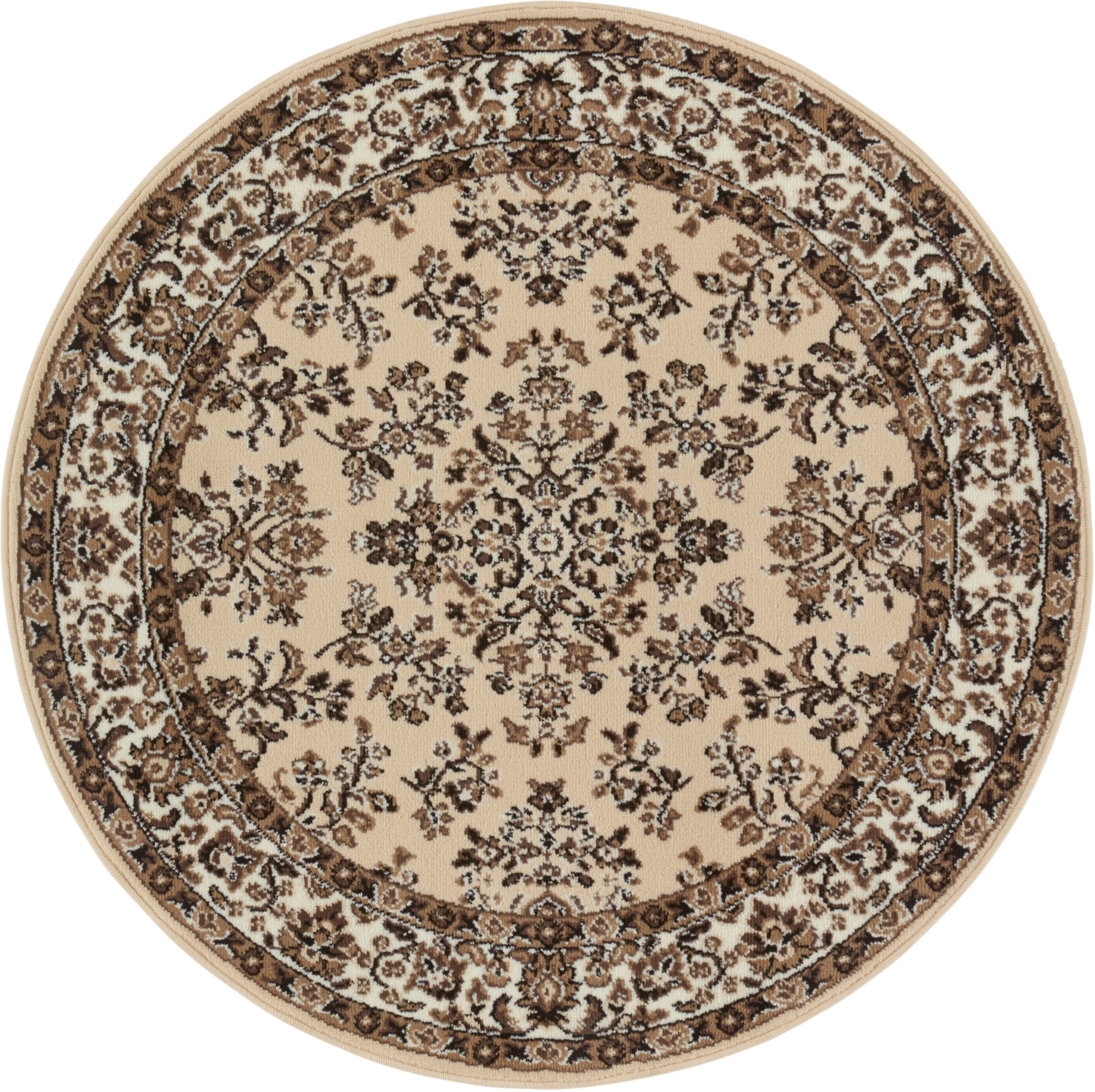 HANSE Home Teppich »Halton«, rund, 8 mm Höhe, Kurzflor, Orient Optik, mit B günstig online kaufen