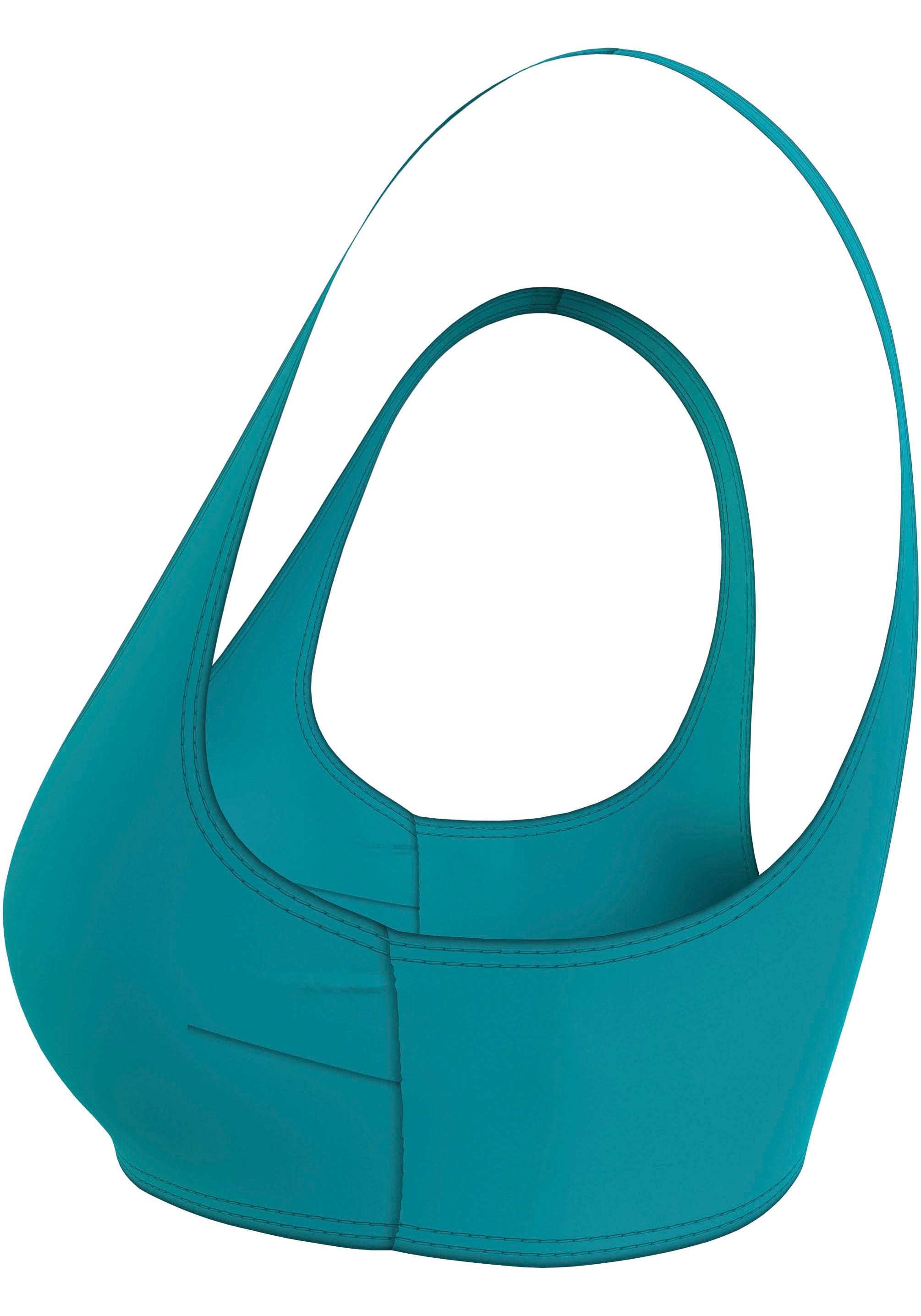 Calvin Klein Swimwear Bustier-Bikini-Top »BRALETTE-RP«, mit Logo-Patch