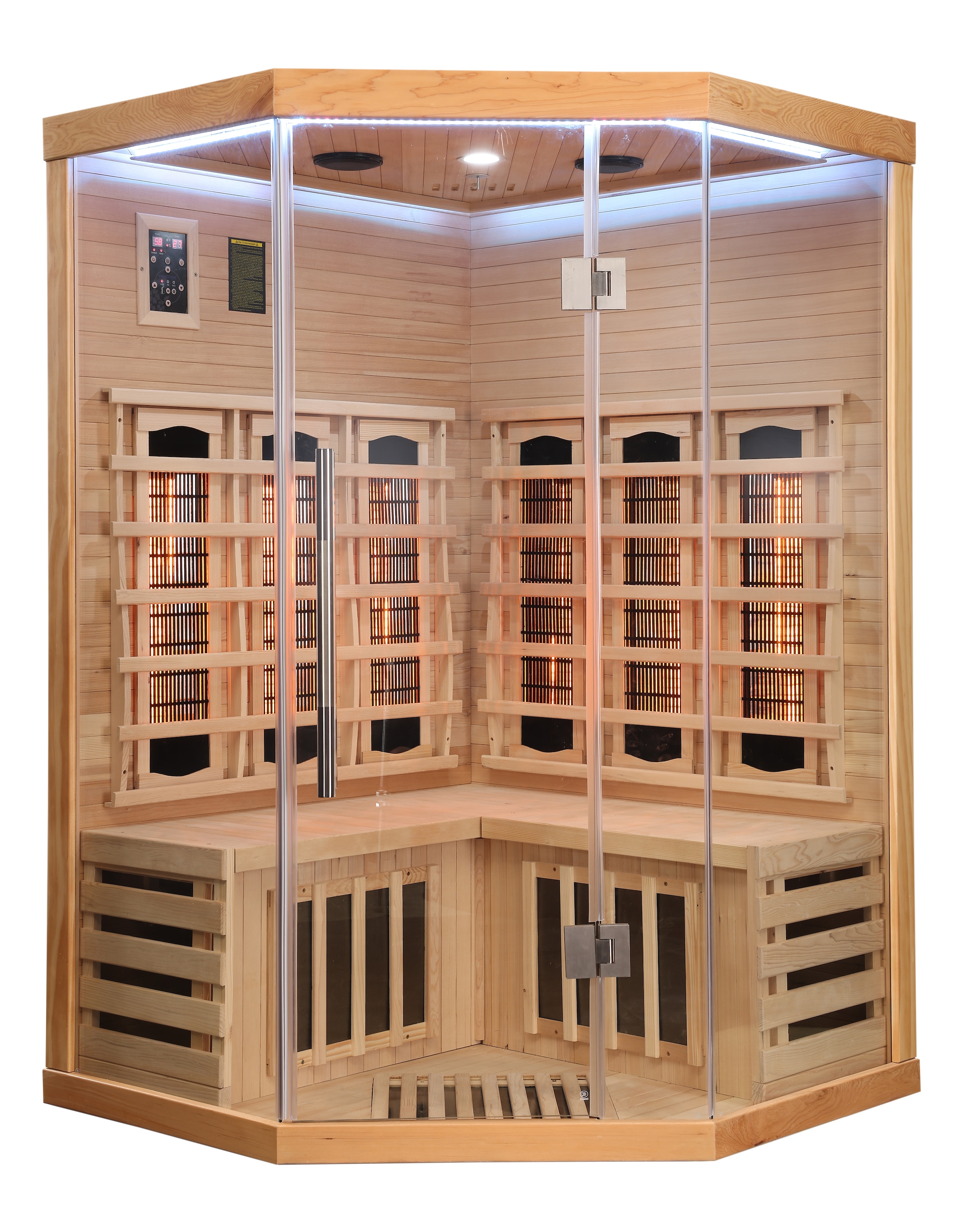Sanotechnik Infrarotkabine »SUPREME« mit 6 Vollspektrumstrahler und 3 Carbon Heizplatten