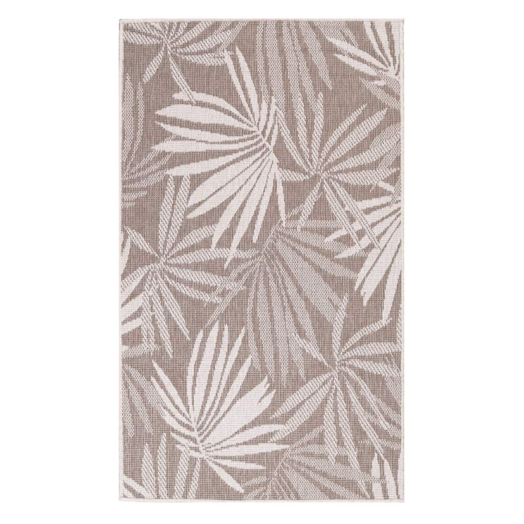 Carpet City Outdoorteppich »DUO RUG 5771«, rechteckig, 5 mm Höhe, Wendeteppich Wetterfest In- & Outdoor, Balkon, Terrasse, Wohnzimmer