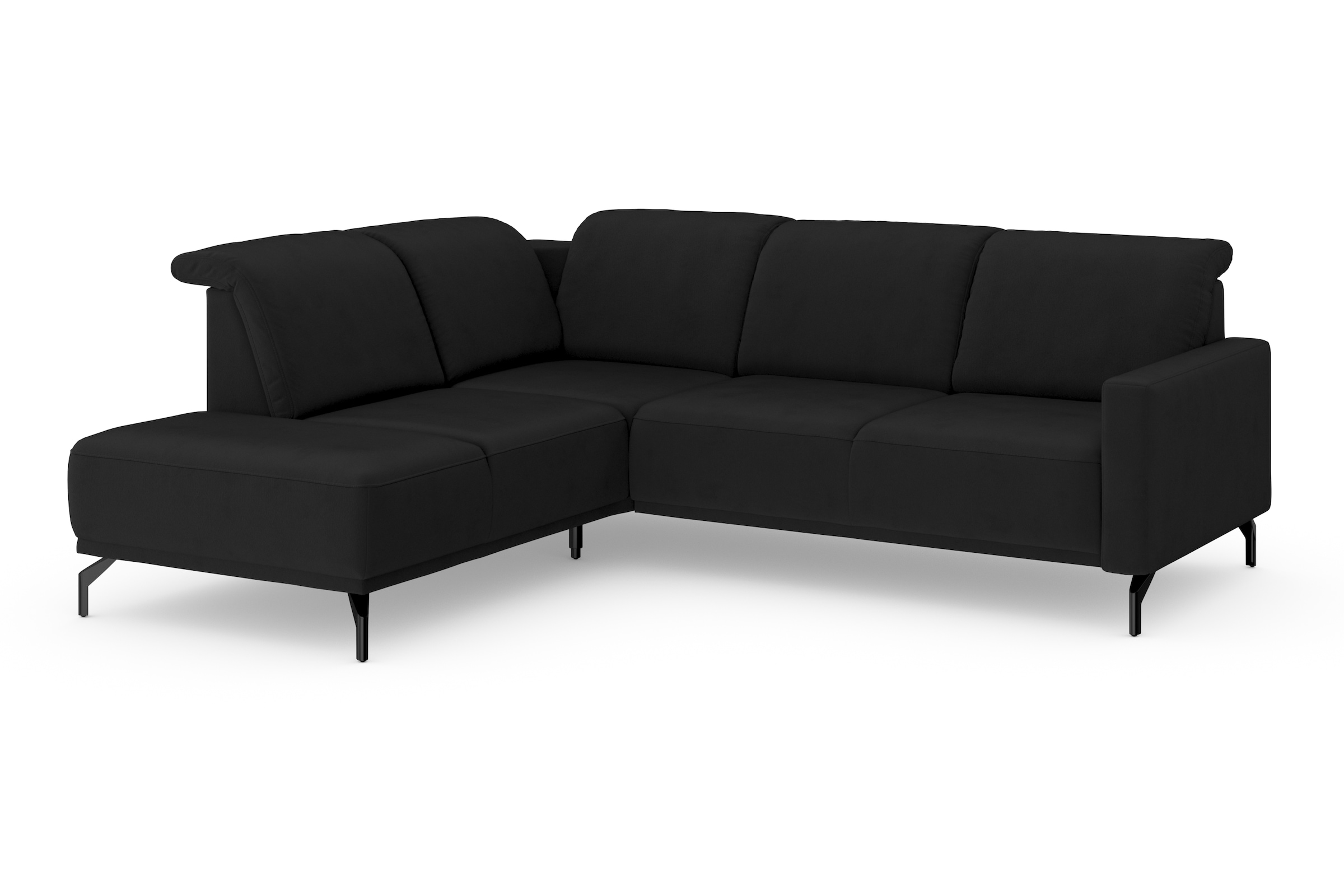 sit&more Ecksofa »Bailando L-Form«, wahlweise mit Kopfteilverstellung und Vorziehsitz, motorisch