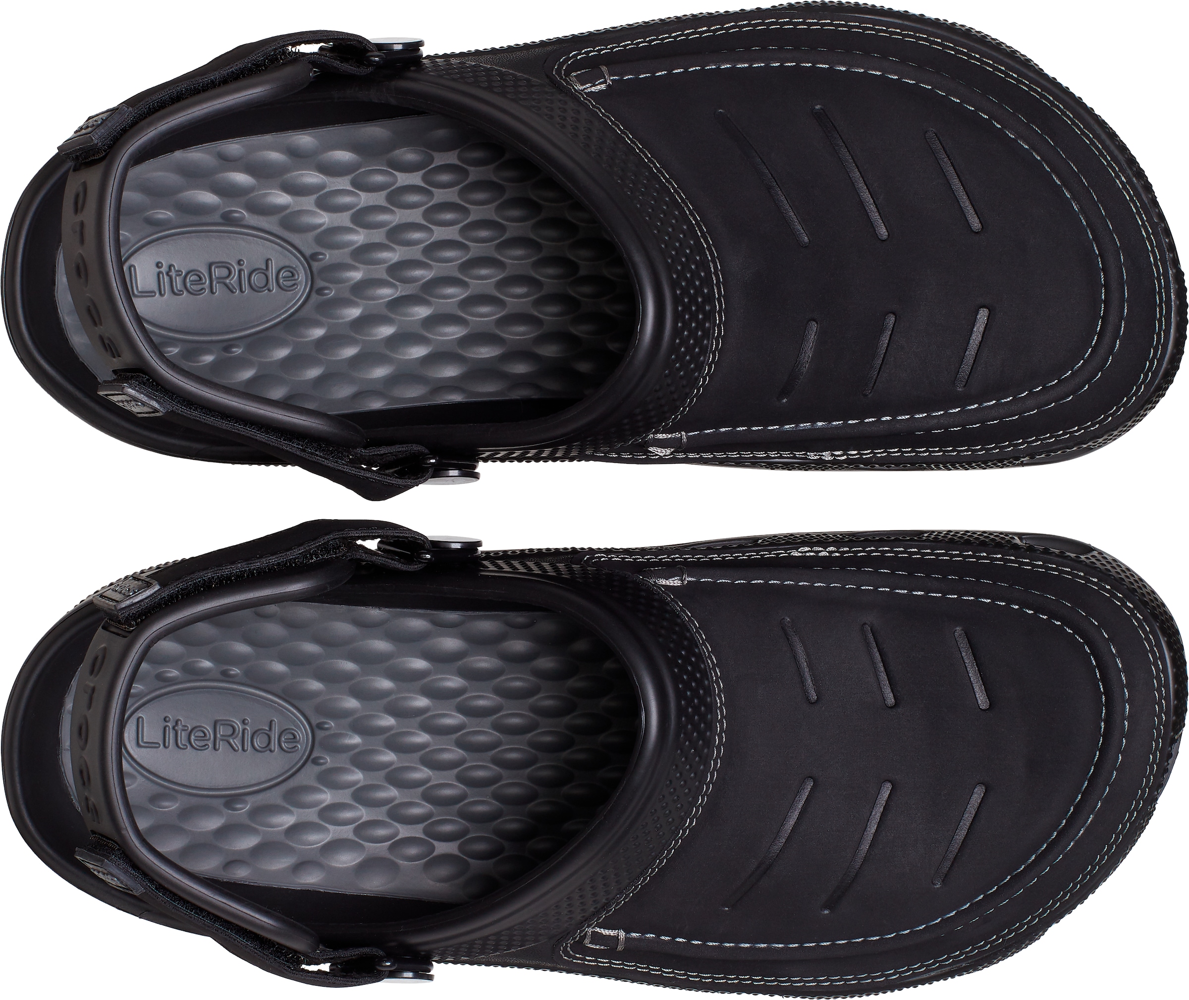 Crocs Clog »Yukon Vista II LiteRide Clog«, Sommerschuh, Gartenschuh, Poolslides, mit komfortablem Fersenriemen