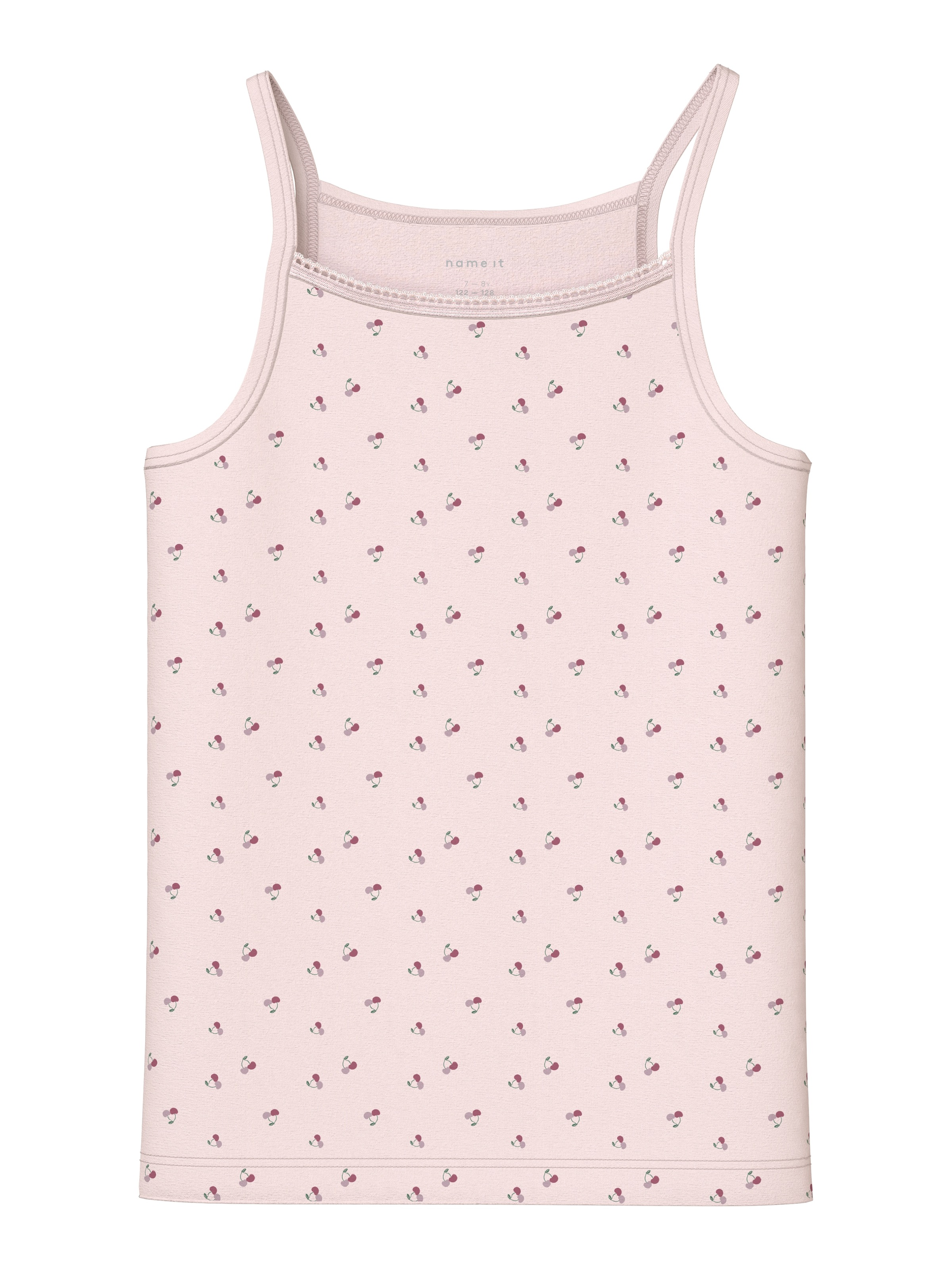 Name It Unterhemd »NKFSTRAP für Mädchen mit Stretchkomfort im 4er-Pack« Packung, 4 Stk. bedruckt, casual, regular fit, Baumwollmischung, Rundhals