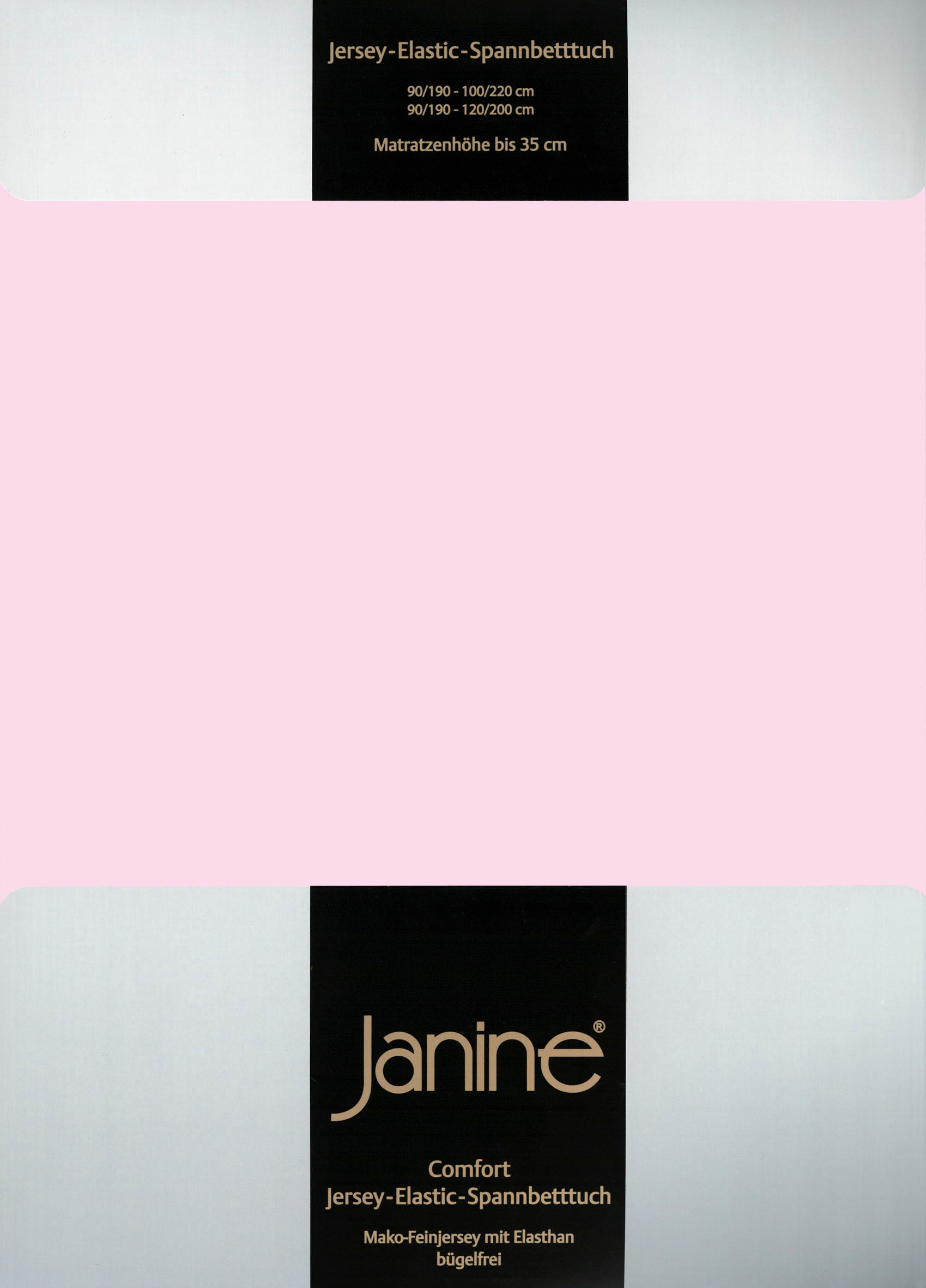 Janine Janine Spannbetttuch Elastic-Jersey 5002 marine (82) Größe:  150x200 günstig online kaufen